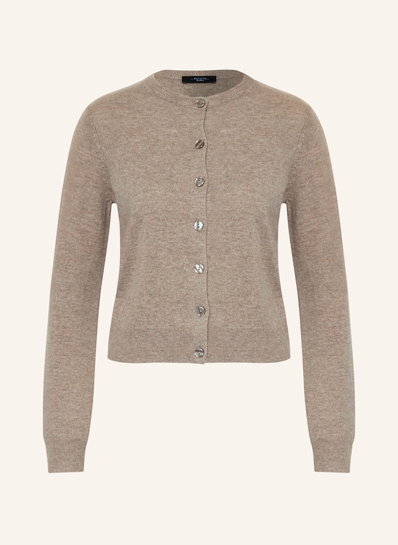 WEEKEND Max Mara Strickjacke NEBBIA: TAUPE