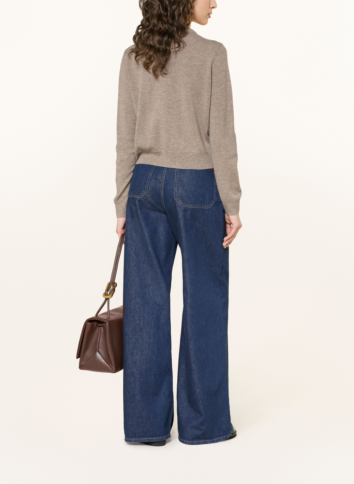 WEEKEND Max Mara Strickjacke NEBBIA: TAUPE