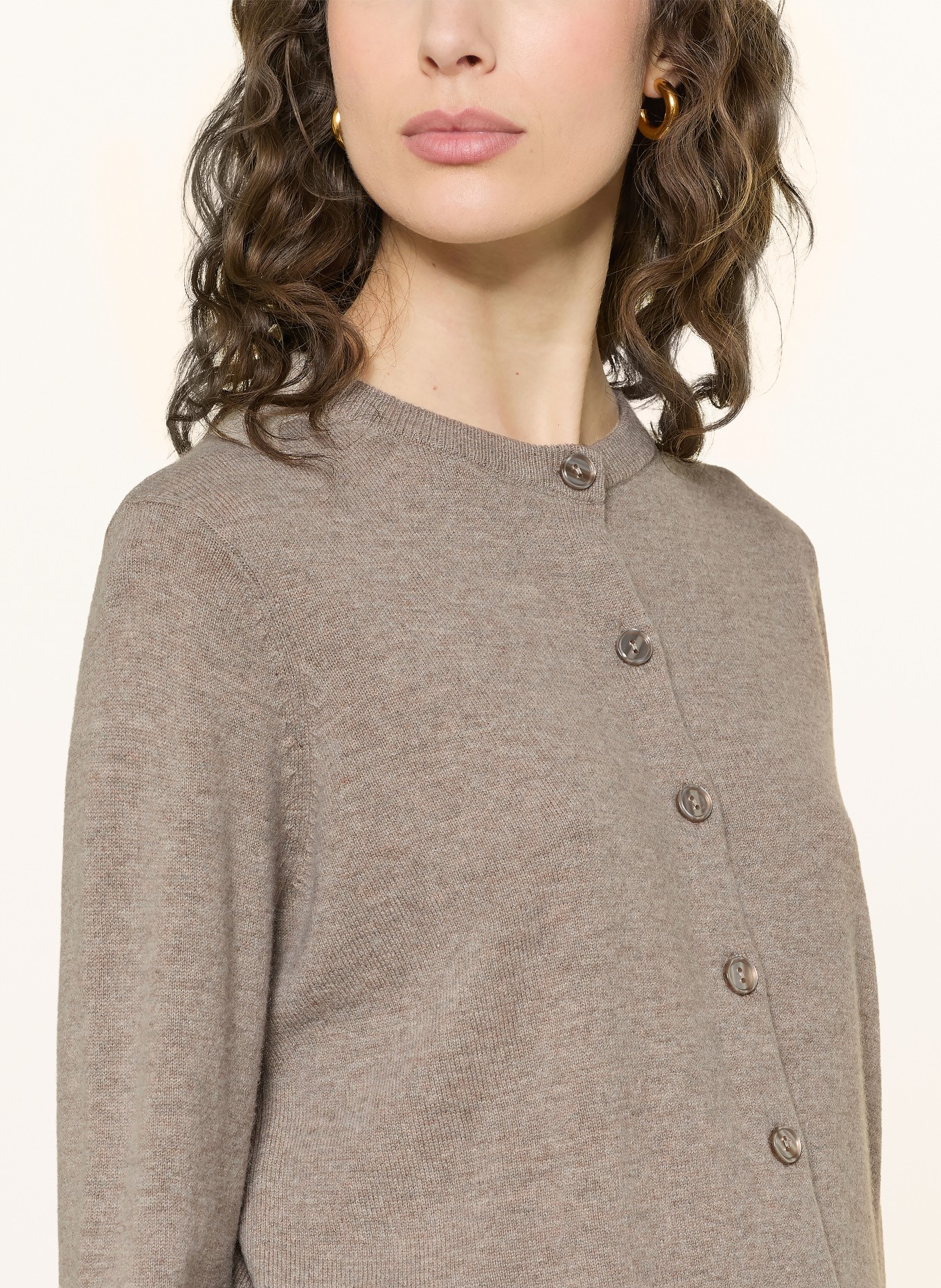 WEEKEND Max Mara Strickjacke NEBBIA: TAUPE