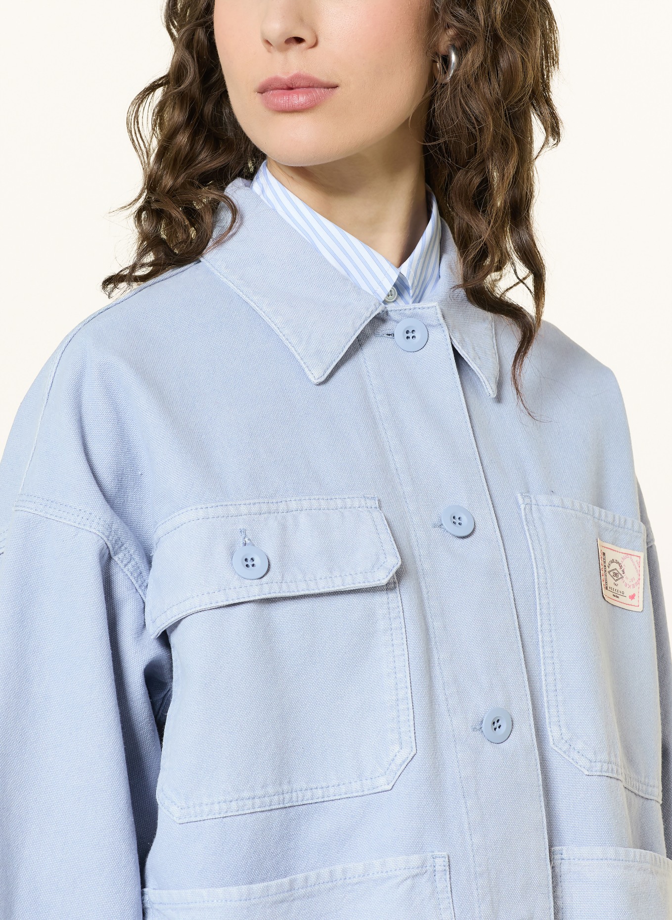 WEEKEND Max Mara Jeansjacke ALBUM: 002 LIGHT BLUE