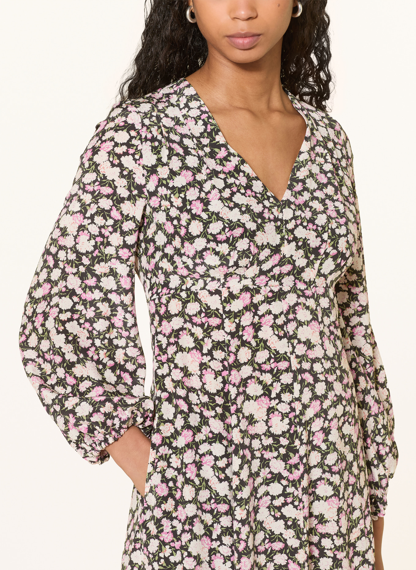 WEEKEND Max Mara Silk dress QUIZ: BLACK / PINK / OLIVE