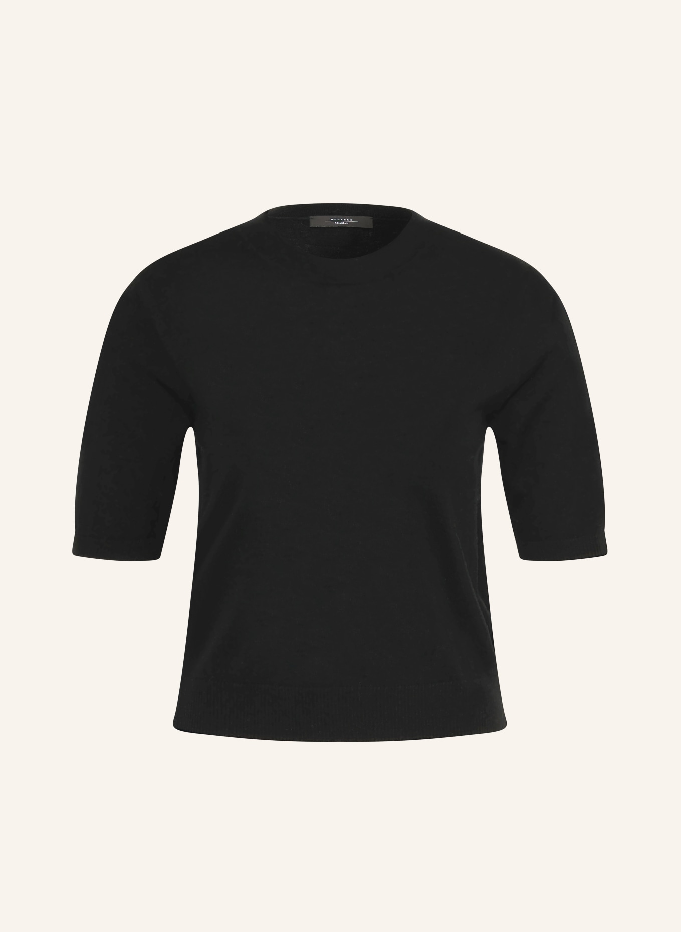 WEEKEND Max Mara Strickshirt MAREA: SCHWARZ