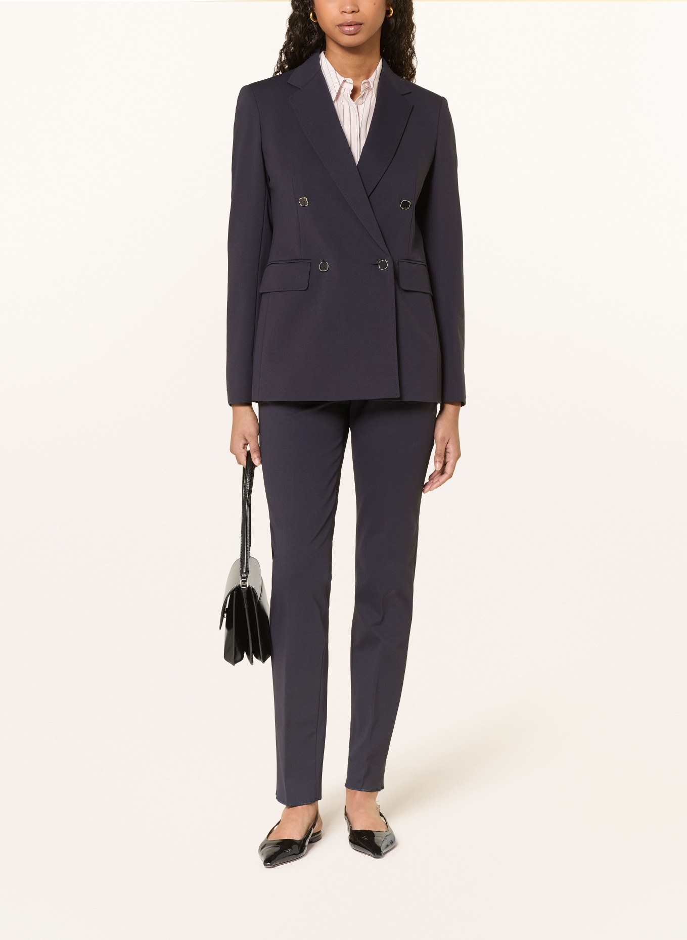 Max Mara STUDIO Sako RIVIERA: TMAVĚ MODRÁ