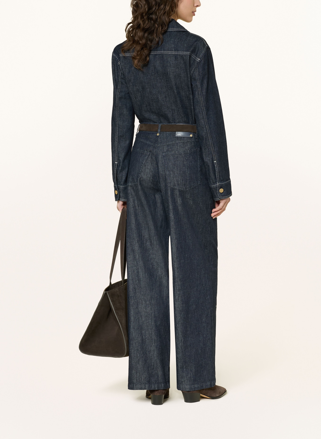 S Max Mara Wide Leg Jeans LAVINIA: 001 ultramarine