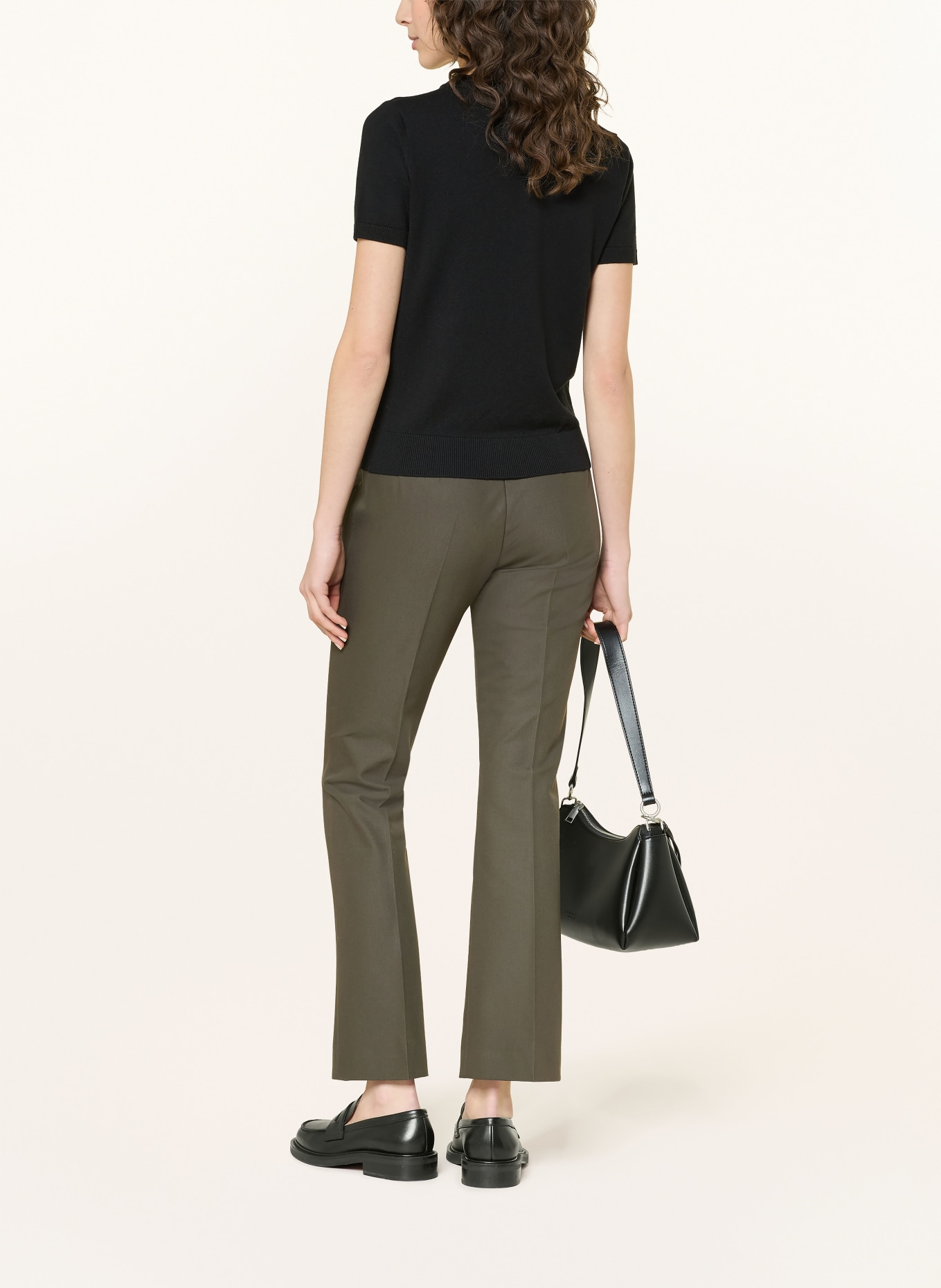 S Max Mara Strickshirt MAGENTA: SCHWARZ