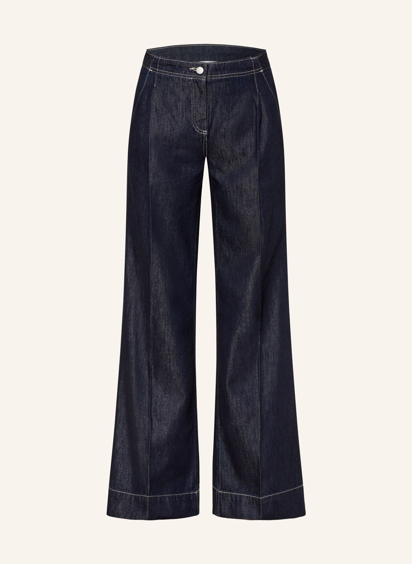 MORE Wide Leg Jeans: 0963 DARK BLUE DENIM