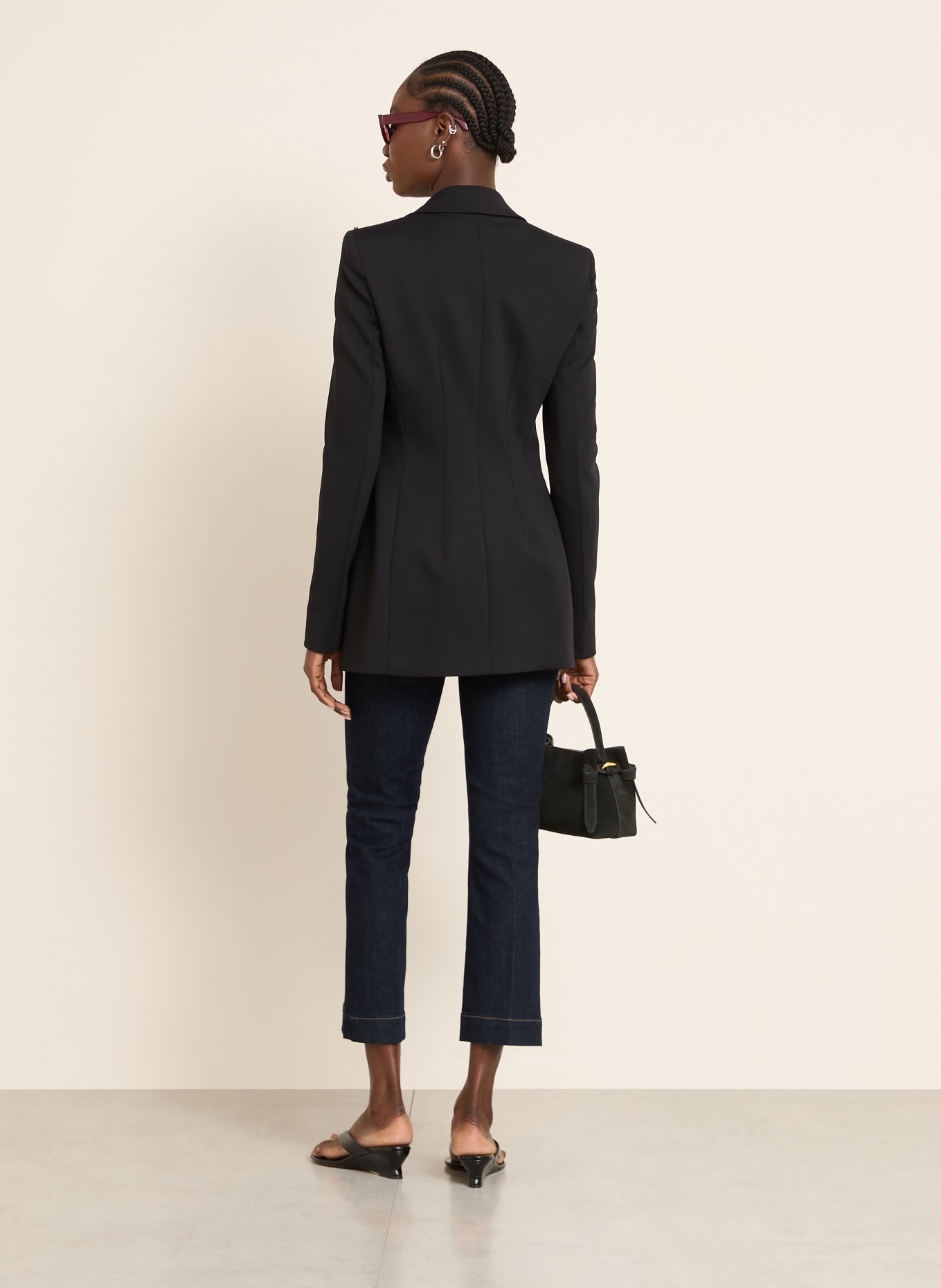 SPORTMAX Flared Jeans RECORD: 001 ultramarine