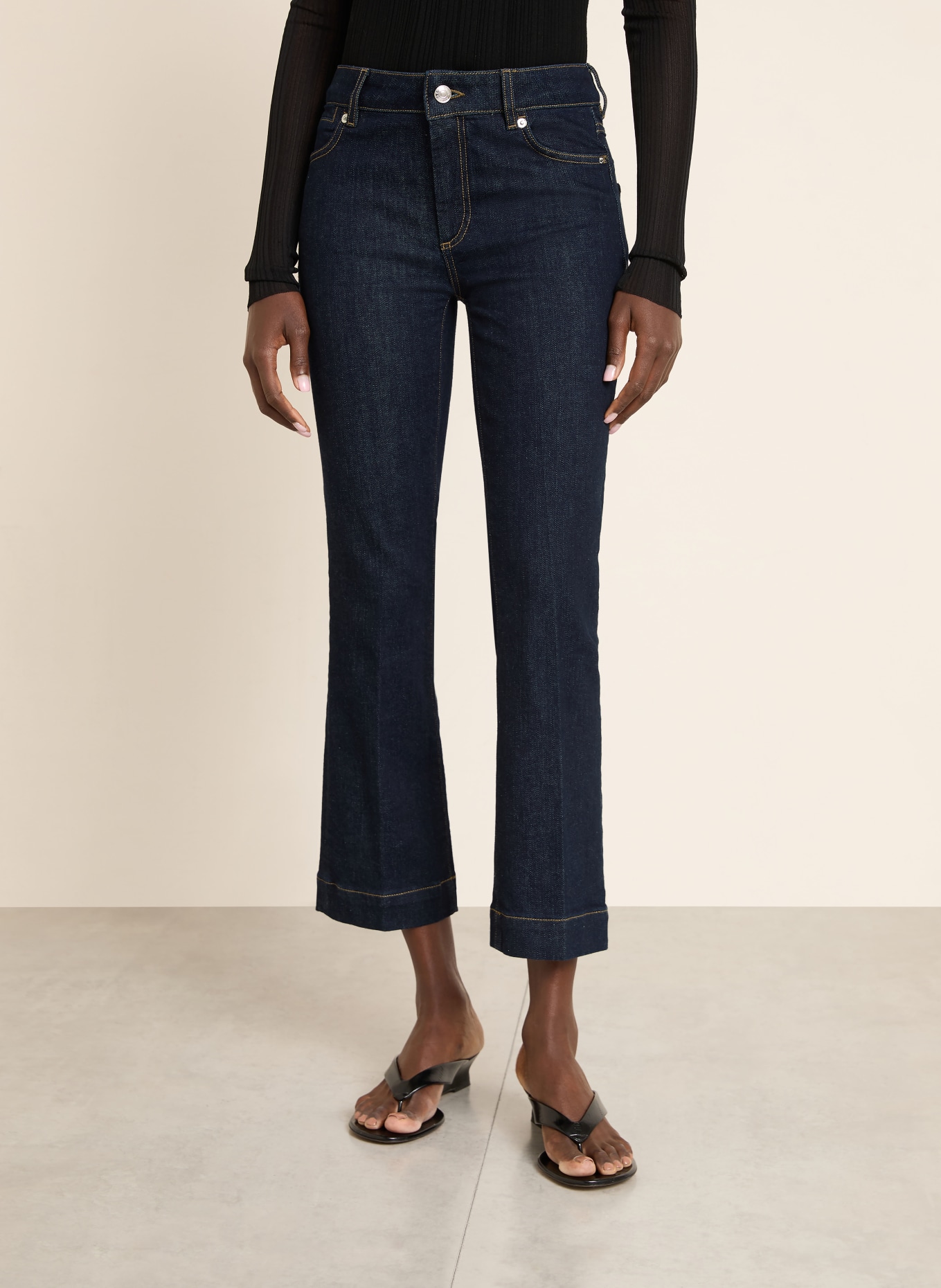 SPORTMAX Flared Jeans RECORD: 001 ultramarine