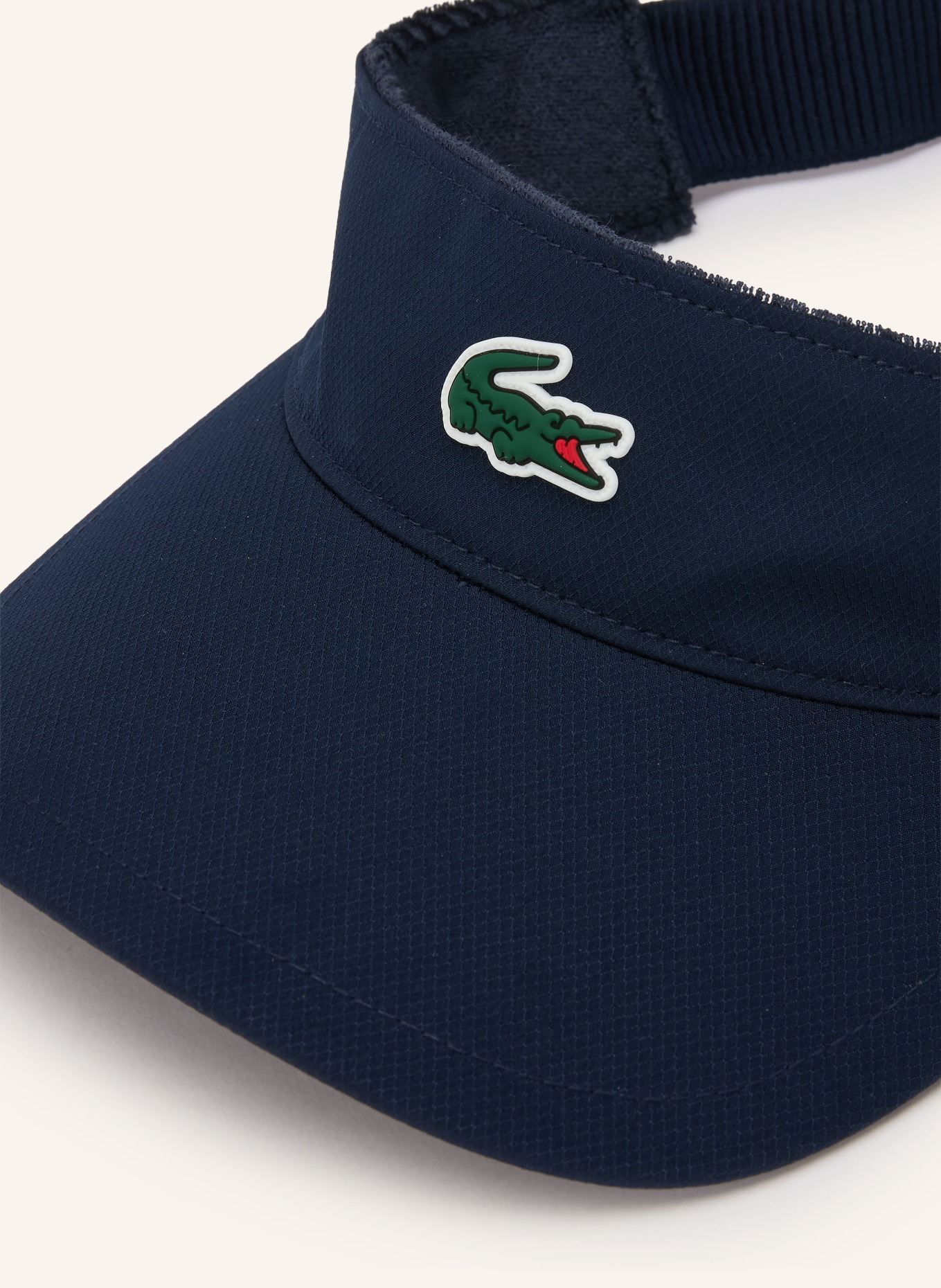 LACOSTE Kšiltovka: TMAVĚ MODRÁ