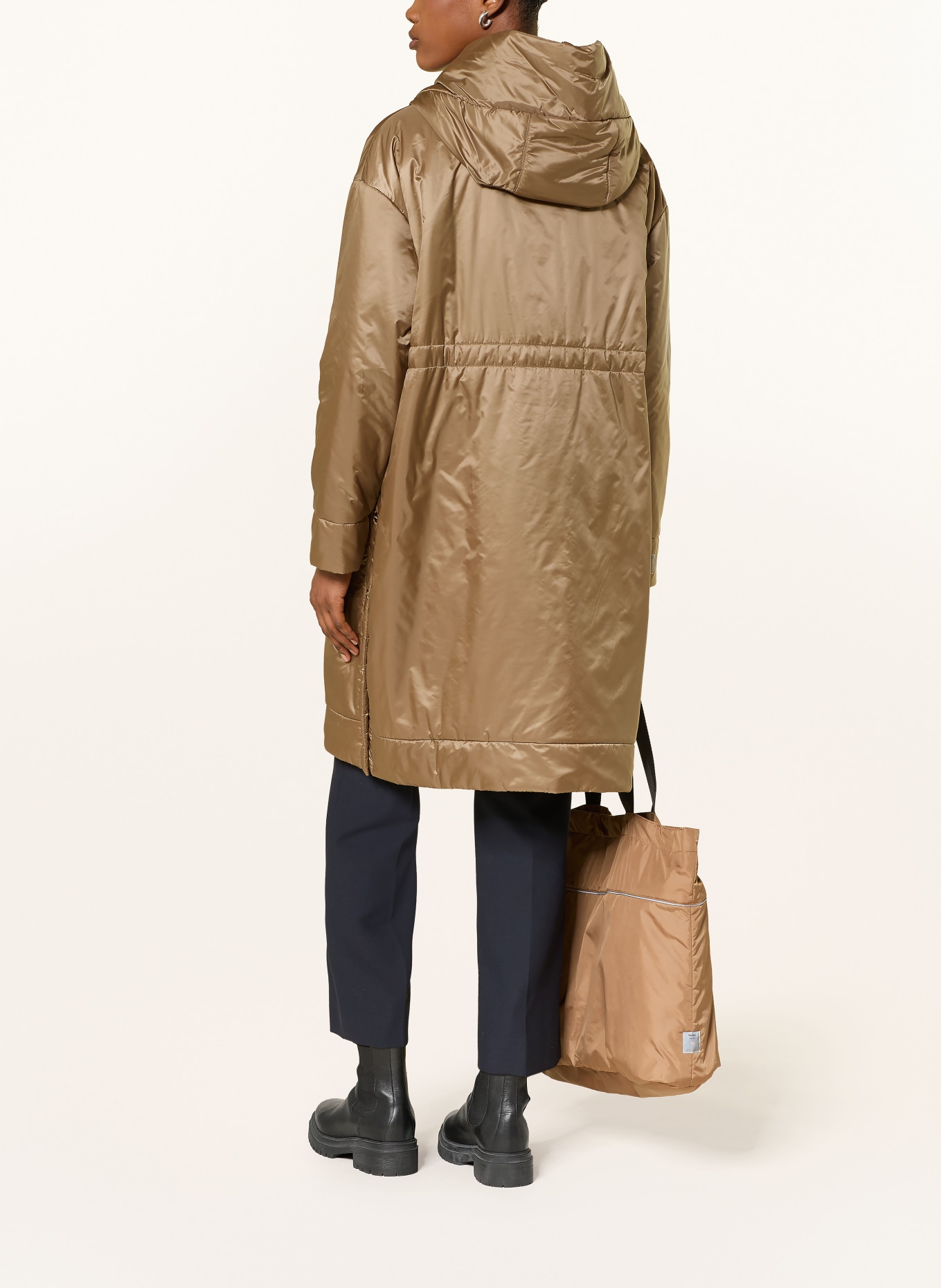 Max Mara The Cube DIONISO parka: BEIGE