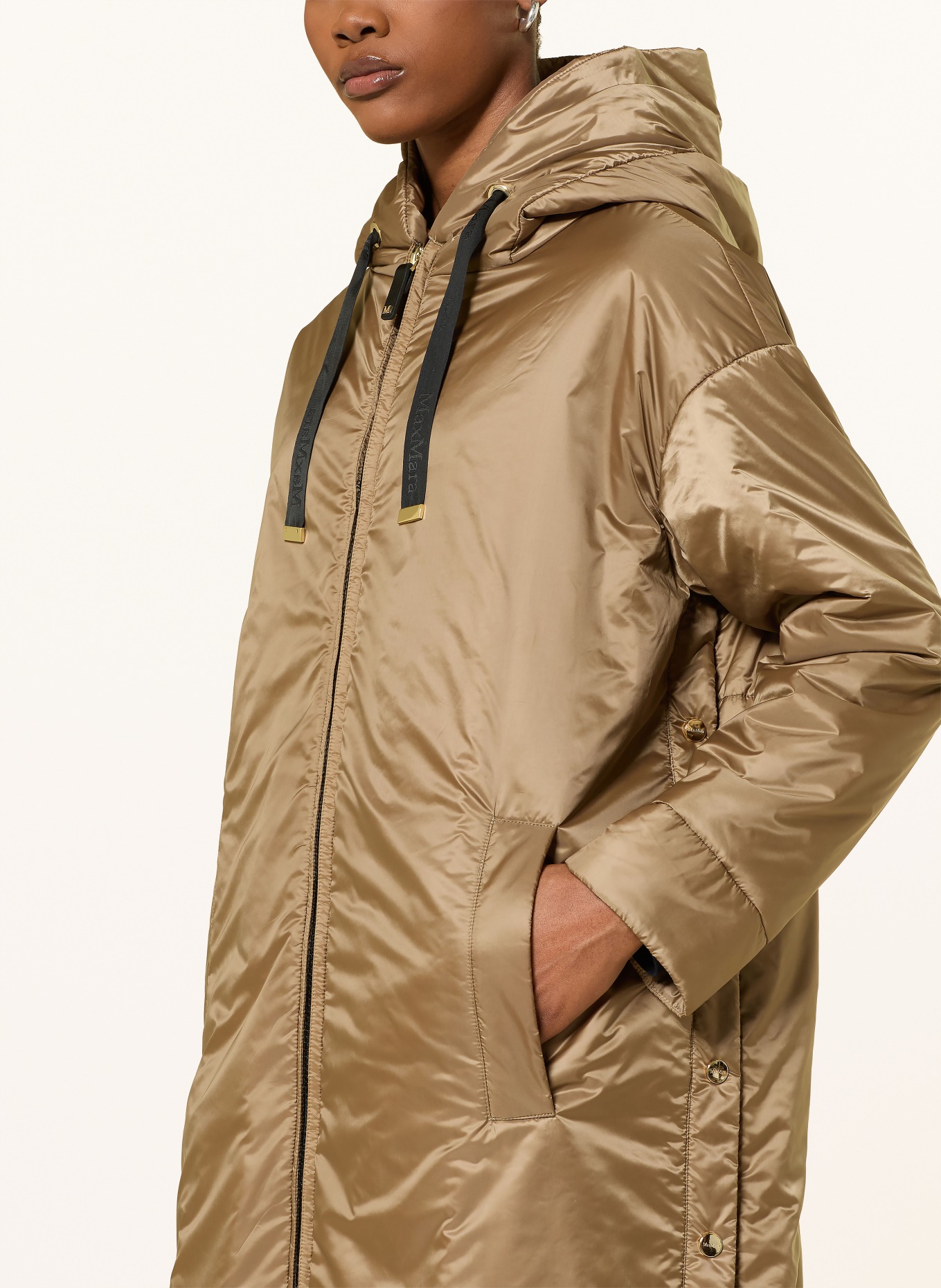 Max Mara The Cube DIONISO parka: BEIGE