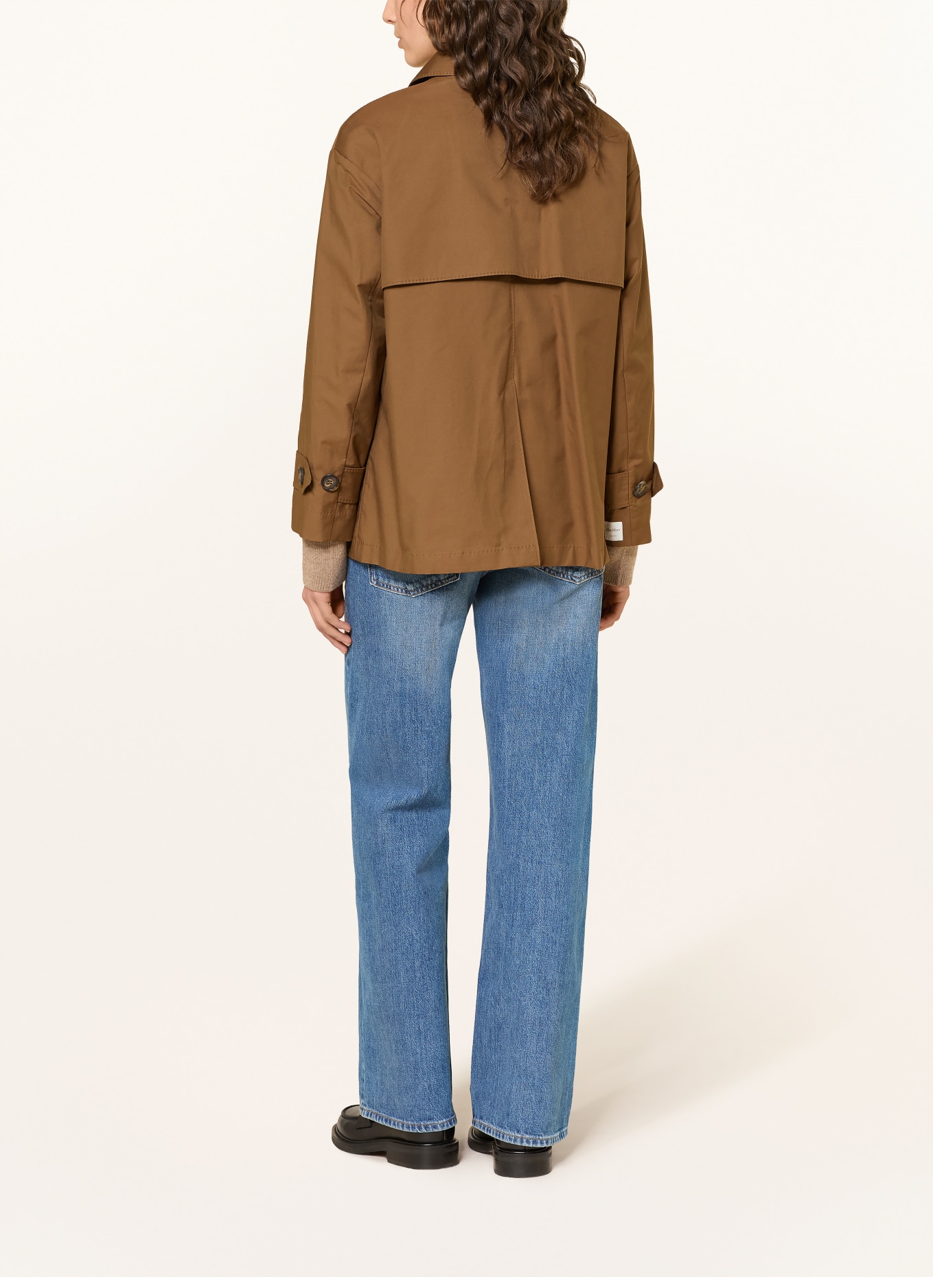 Max Mara The Cube Trenchcoat ZENO: HNĚDÁ