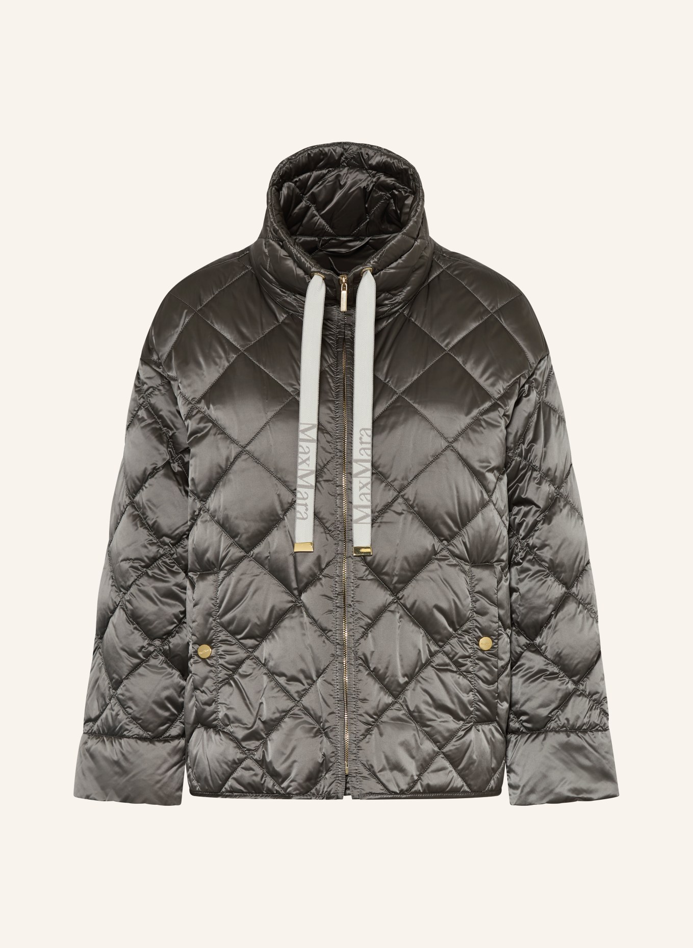 Max Mara The Cube Steppjacke PISOFT: DUNKELGRAU