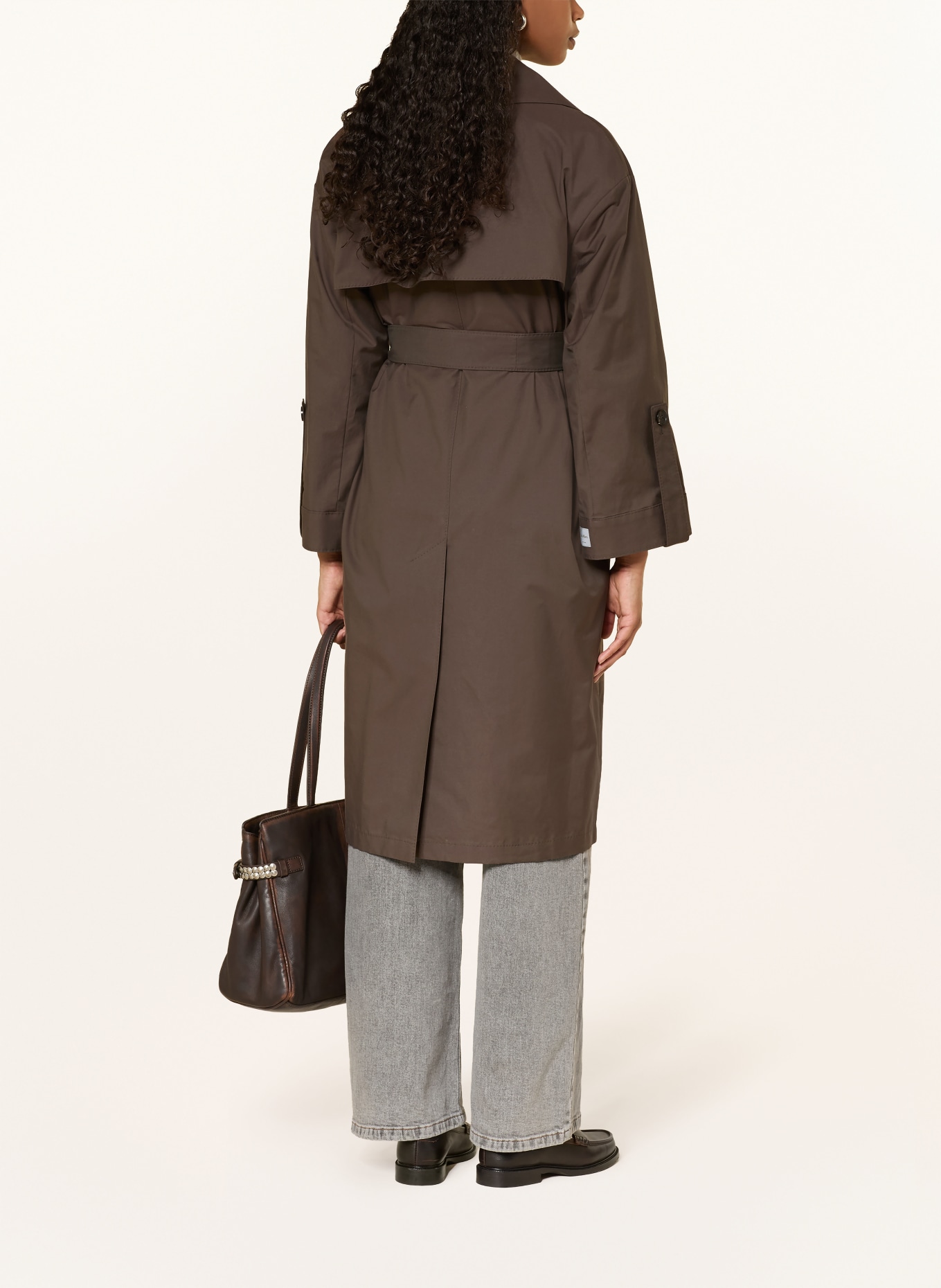 Max Mara The Cube Trenchcoat AMOUR: DUNKELBRAUN