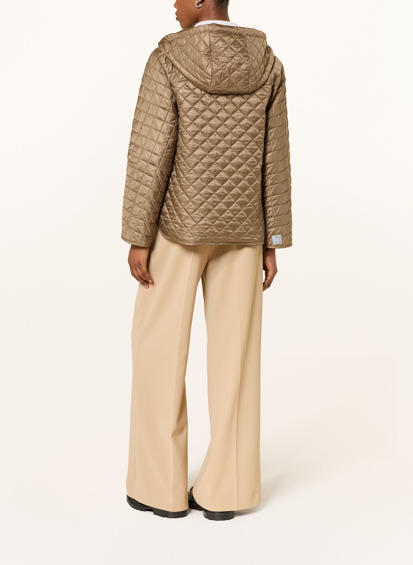 Max Mara The Cube Prošívaná bunda GIORNO: ČERNOŠEDÁ