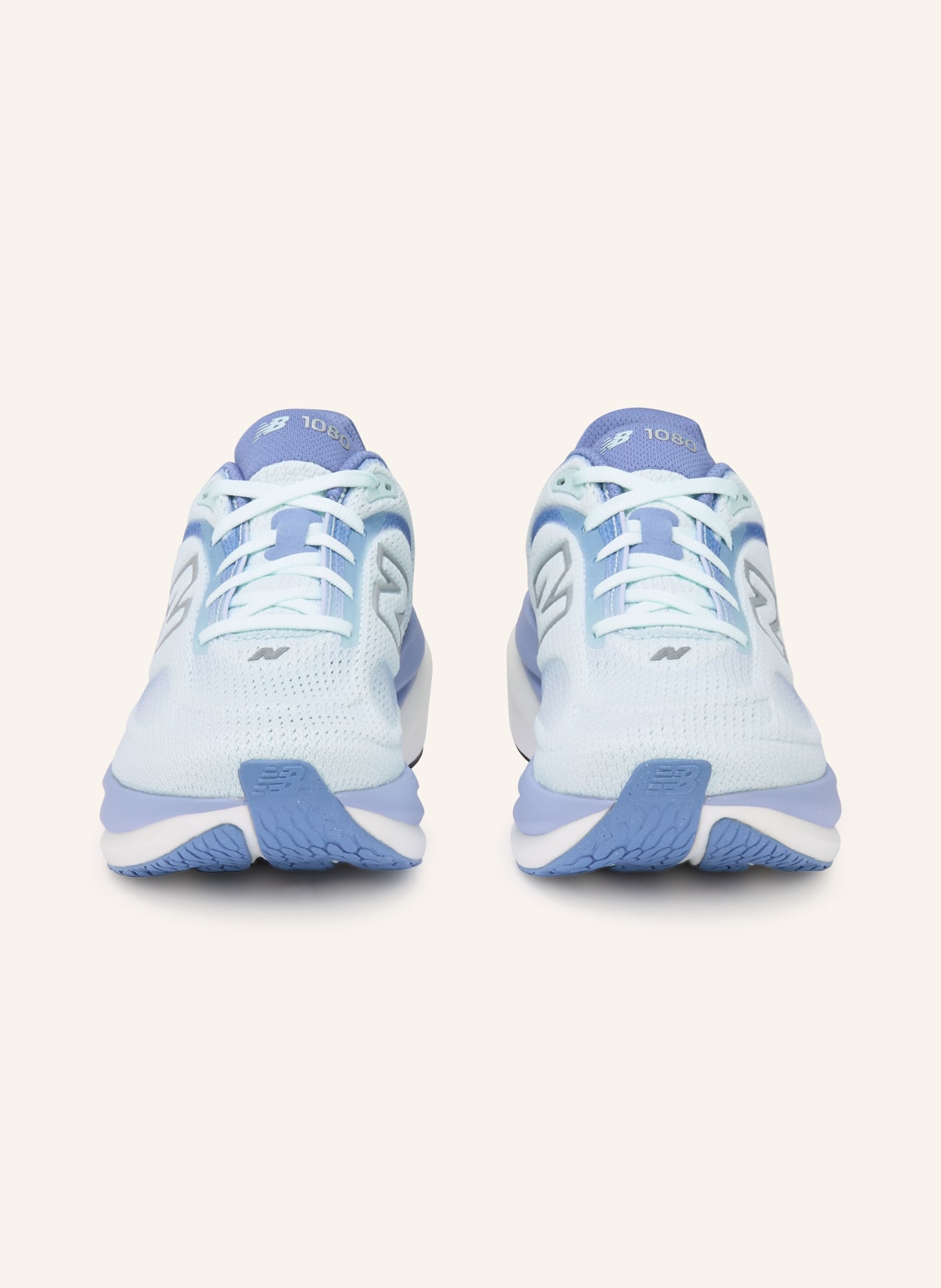 new balance Laufschuhe 1080: CREME / LILA