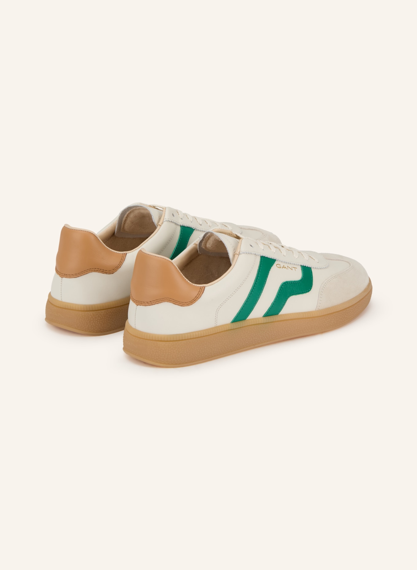 GANT Sneaker CUZMO: WEISS / HELLGRAU / GRÜN