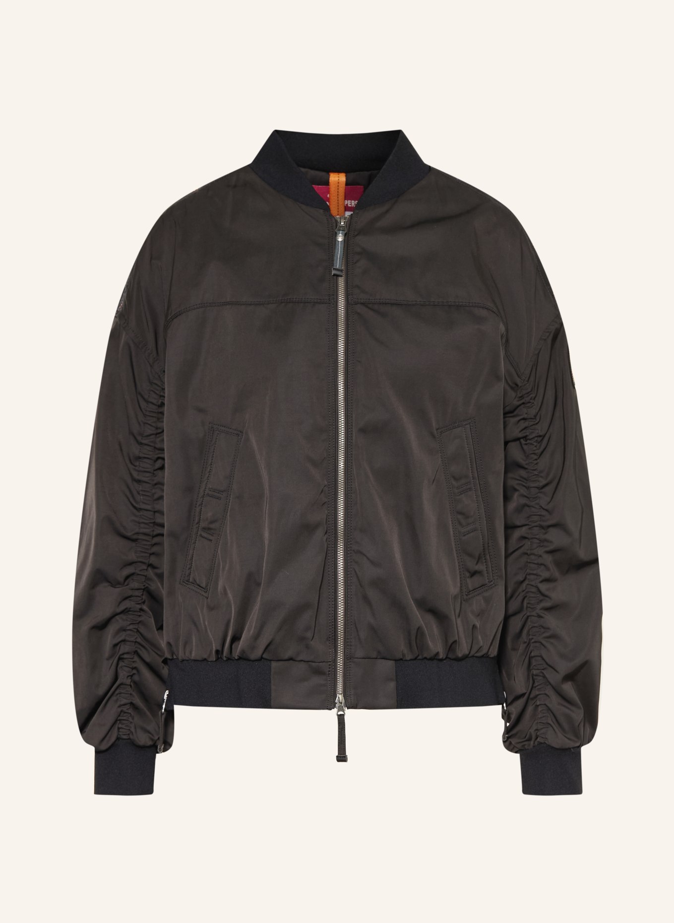 PARAJUMPERS Blouson KATHRYN: DUNKELGRAU / ROT