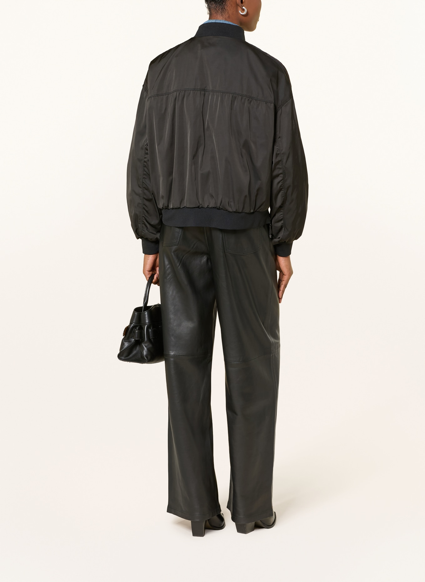 PARAJUMPERS Blouson KATHRYN: DUNKELGRAU / ROT