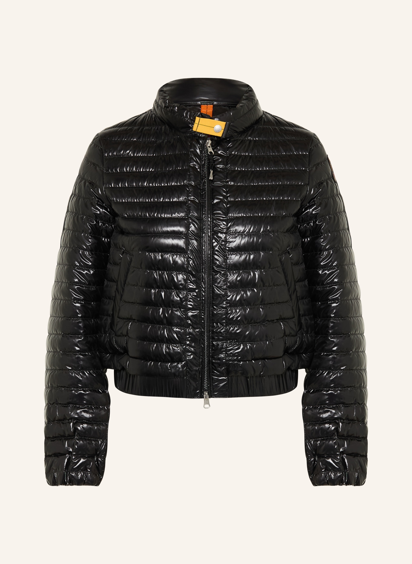 PARAJUMPERS Peřová bunda AKANE: ČERNÁ