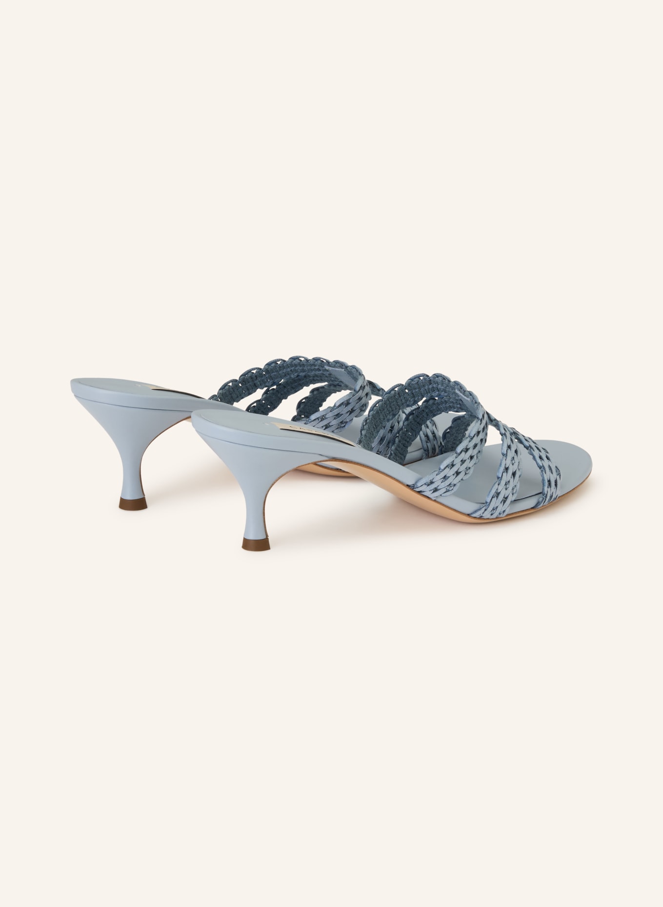 CASADEI Klapki JULIA AVENIDA: JASNONIEBIESKI