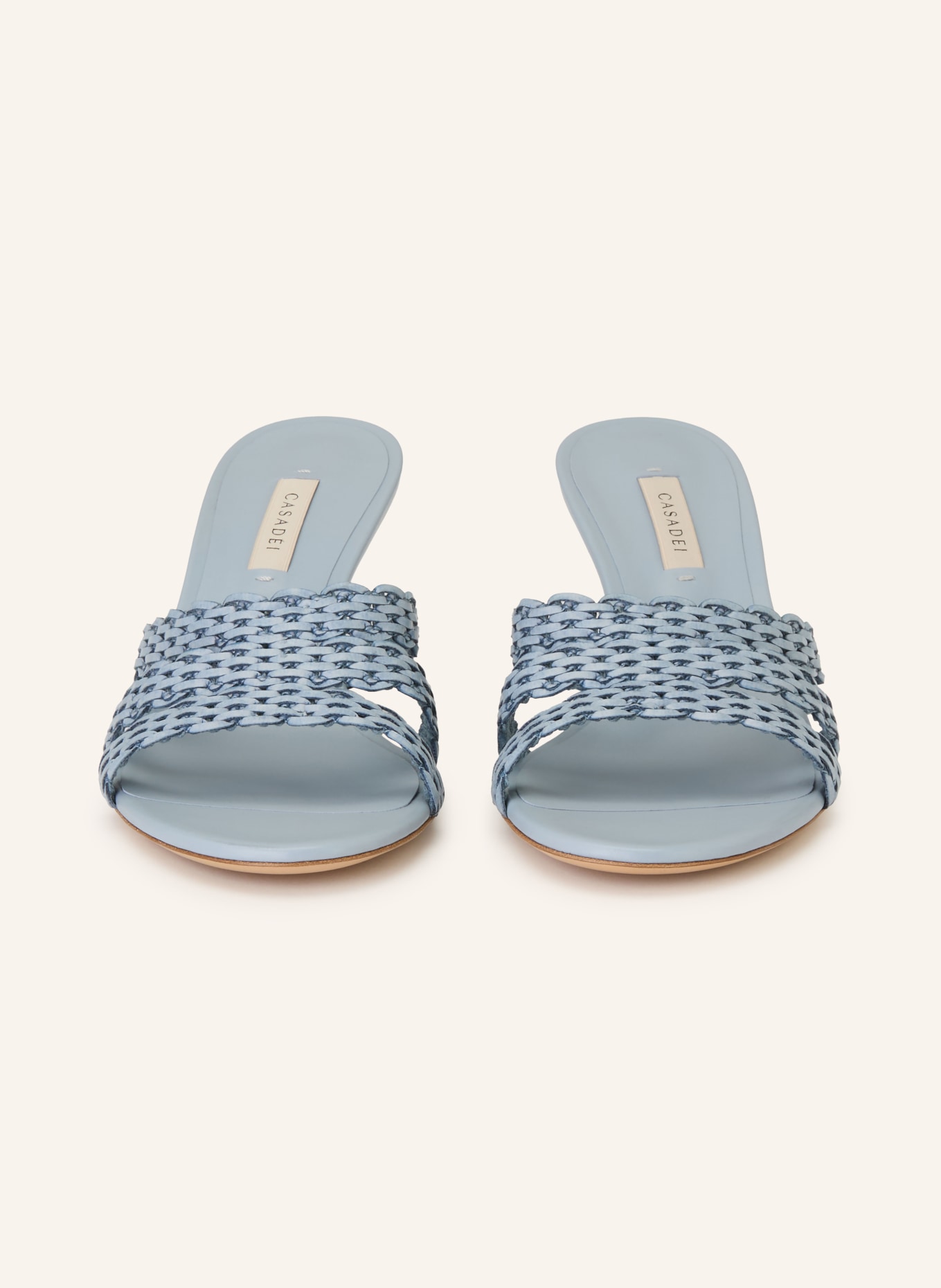 CASADEI Klapki JULIA AVENIDA: JASNONIEBIESKI