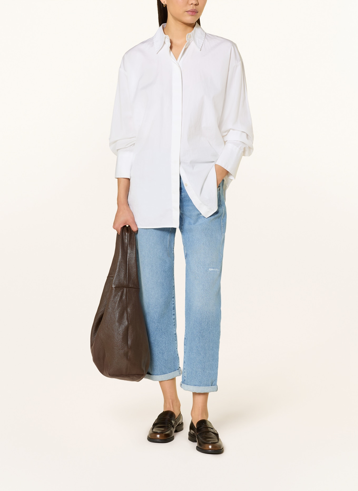 Herrlicher Zkrácené džíny SHYRA: 988 raising sun destroyed