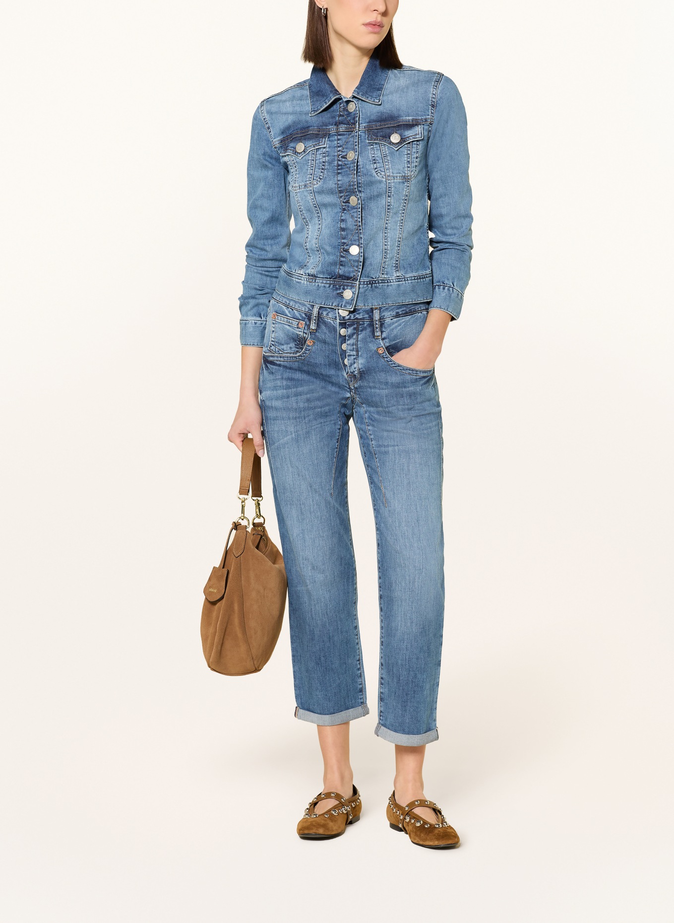 Herrlicher Straight Jeans SHYRA: 877 sun faded