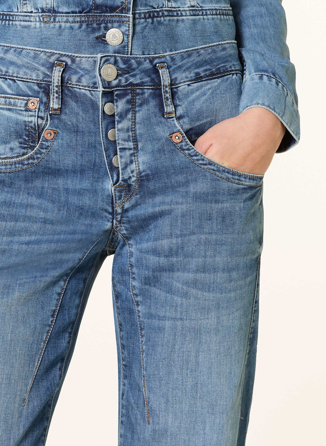 Herrlicher Straight Jeans SHYRA: 877 sun faded