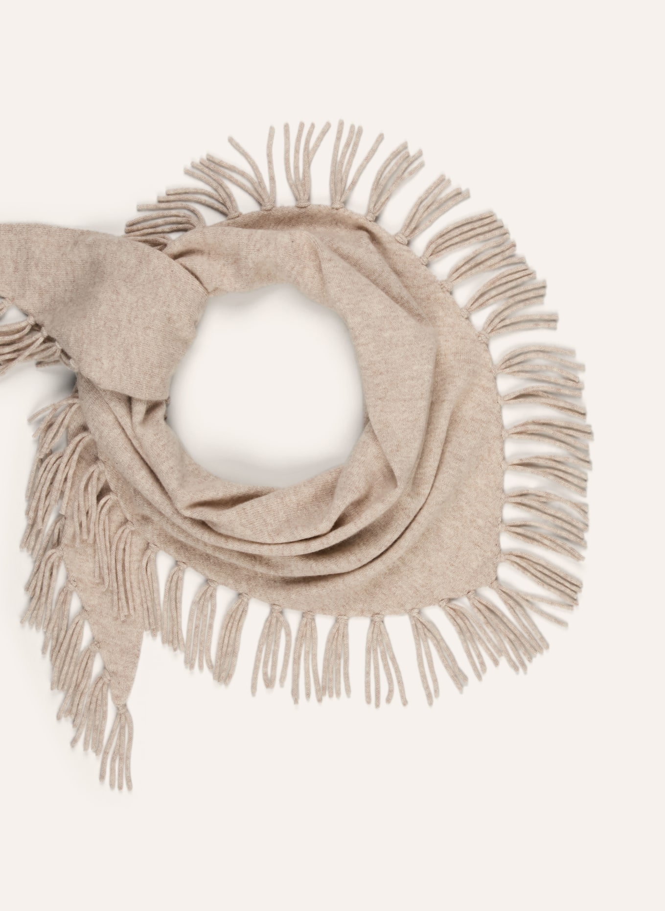 darling harbour Dreieckstuch mit Seide: pebble melange