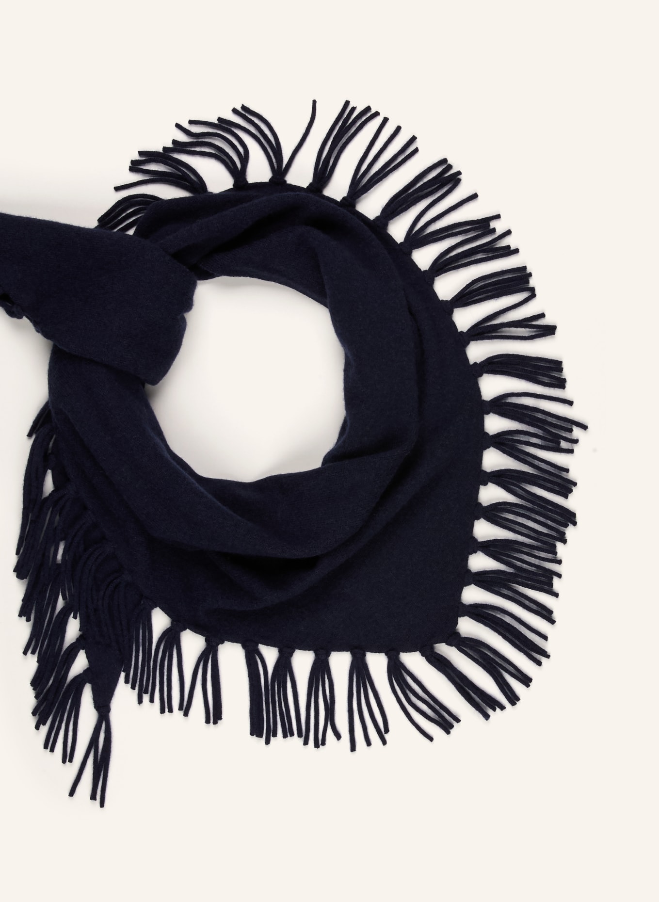 darling harbour Dreieckstuch mit Seide: NAVY