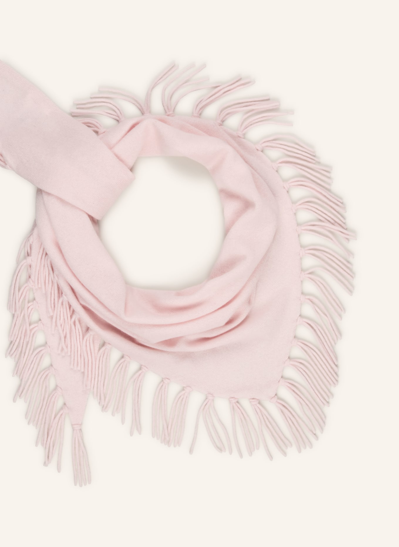 darling harbour Dreieckstuch mit Seide: ROSE