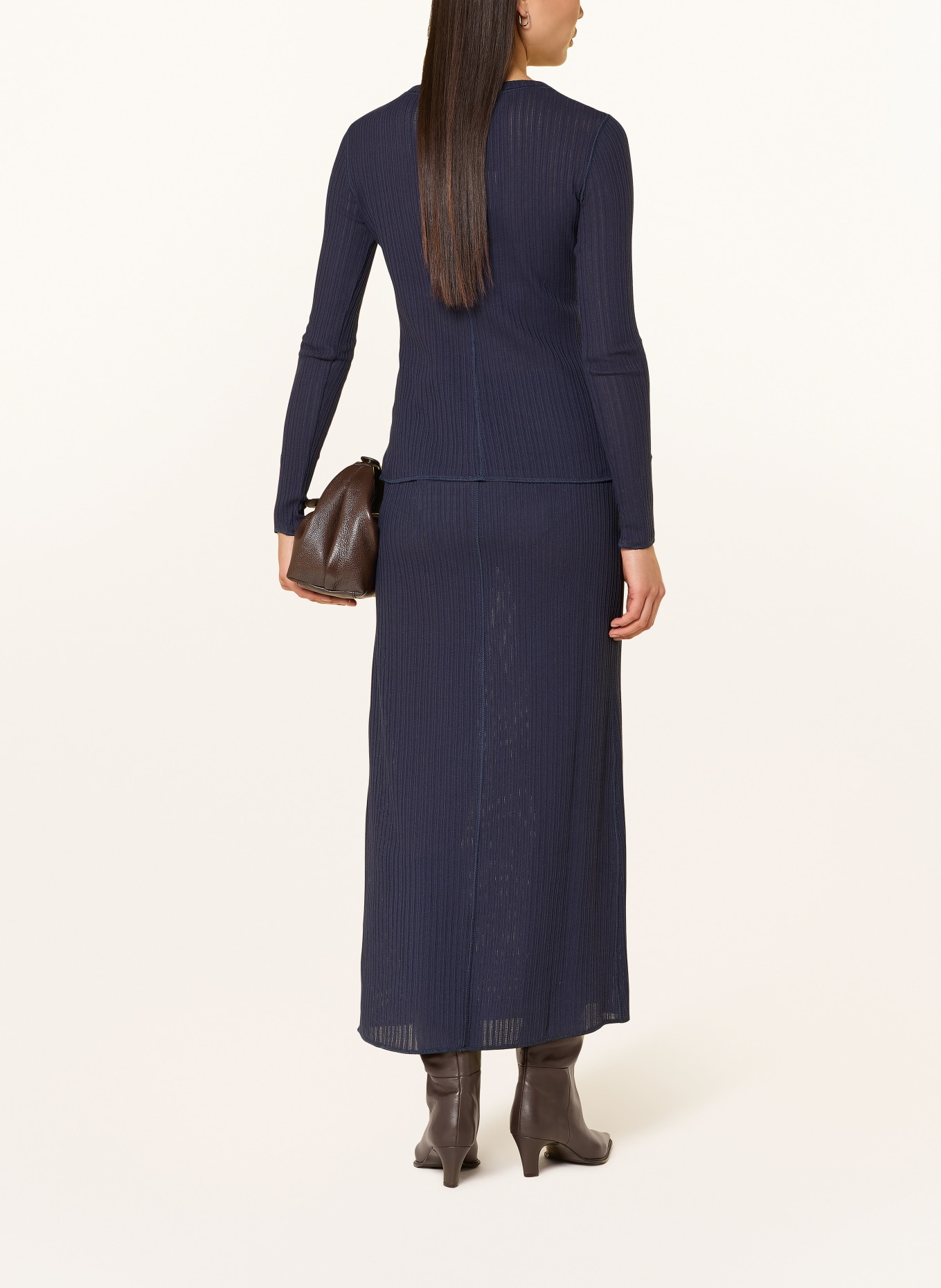 MAX & Co. Longsleeve MCOTRIONFO: DUNKELBLAU