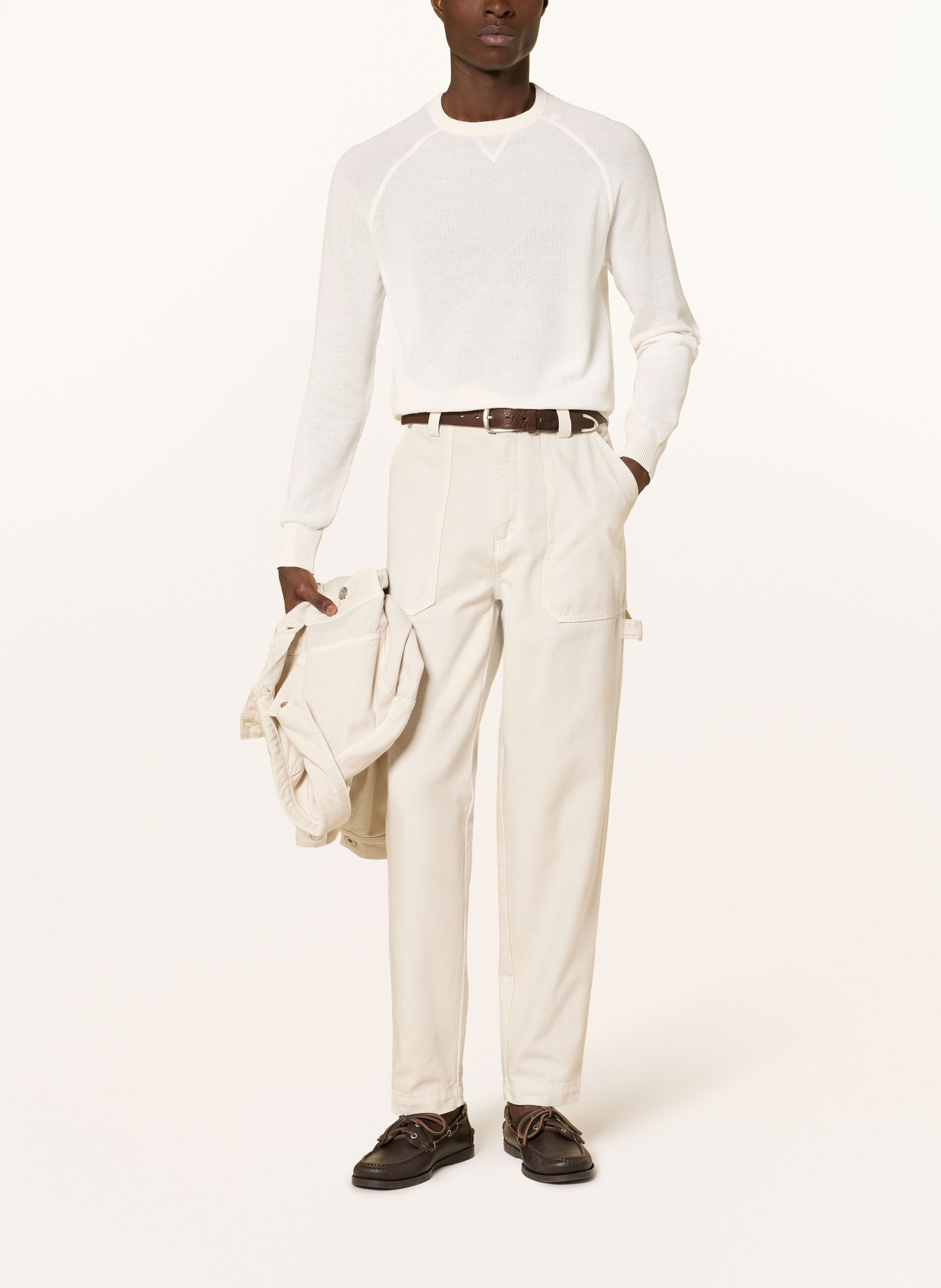 eleventy svetr: BÍLÁ