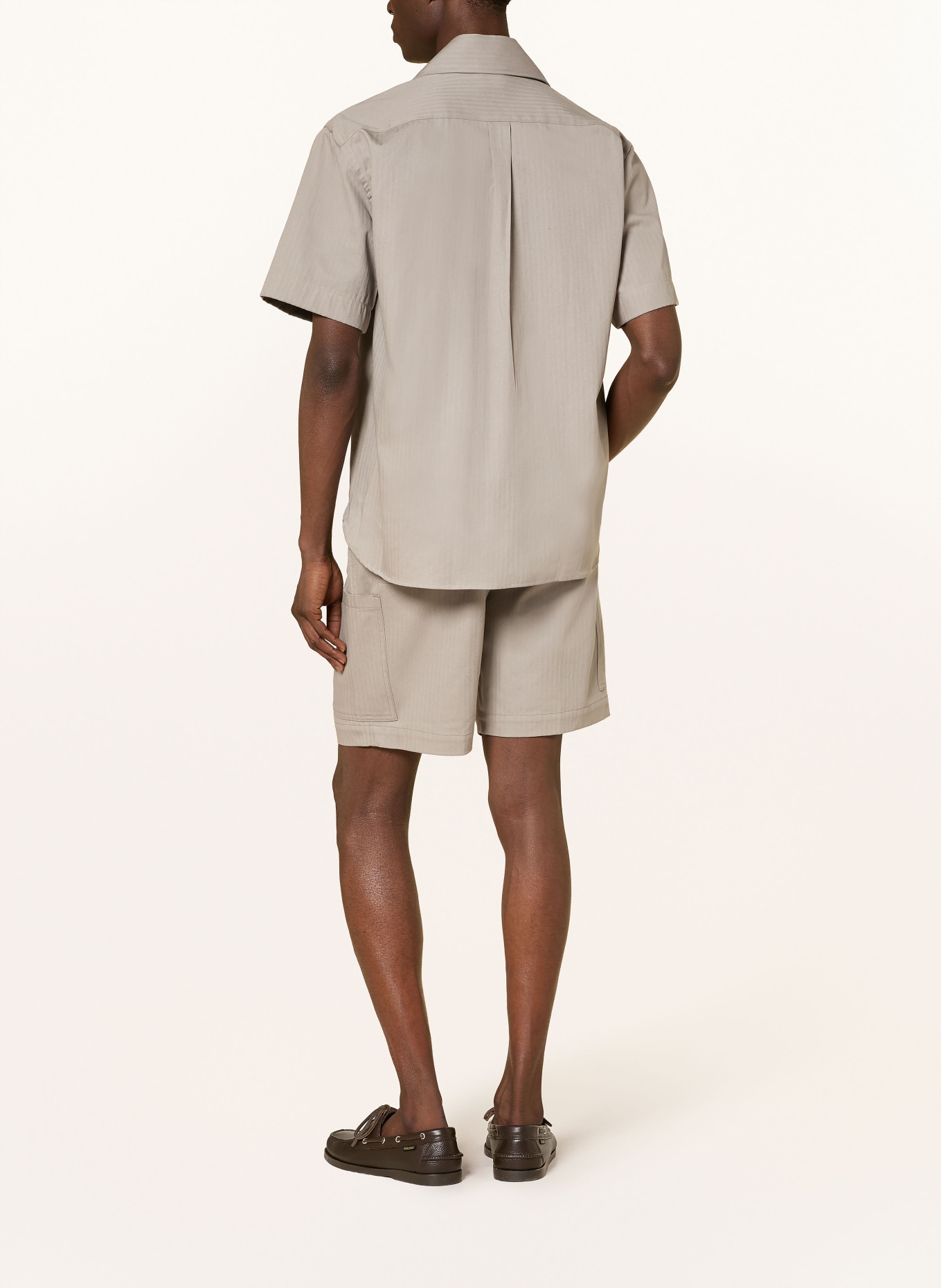 eleventy Short-sleeved shirt, regular fit: GRAY