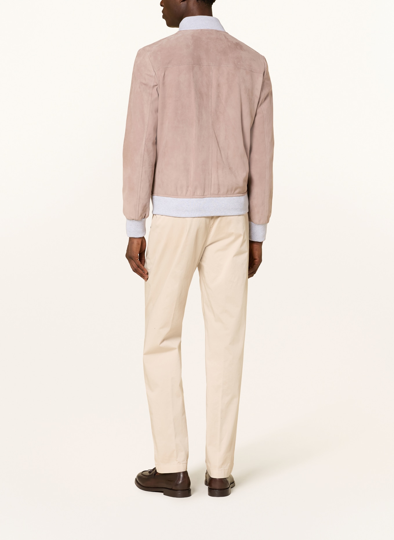 eleventy skórzana kurtka: JASNOBRĄZOWY / SZARY