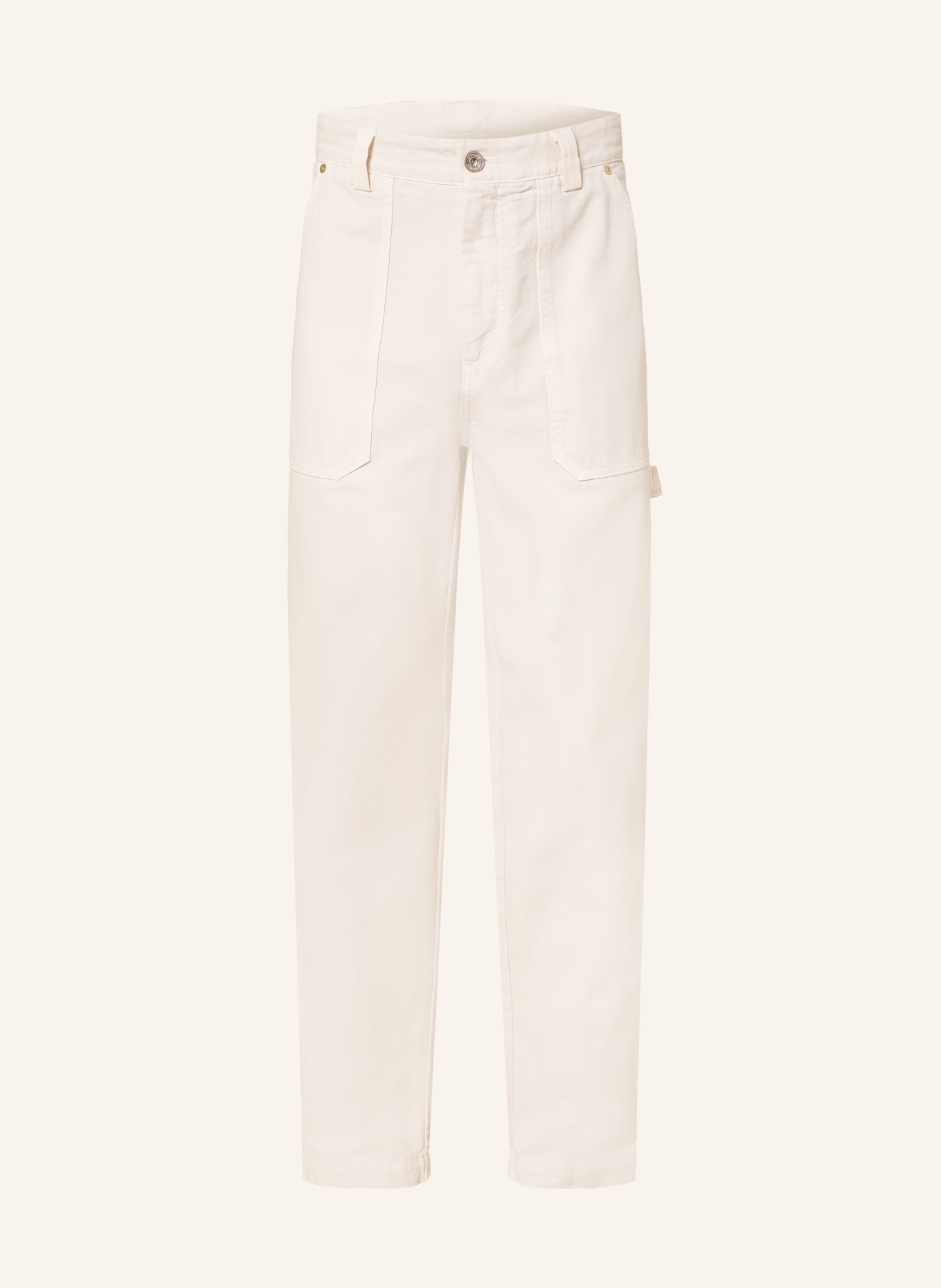 eleventy Regular fit pants: CREAM
