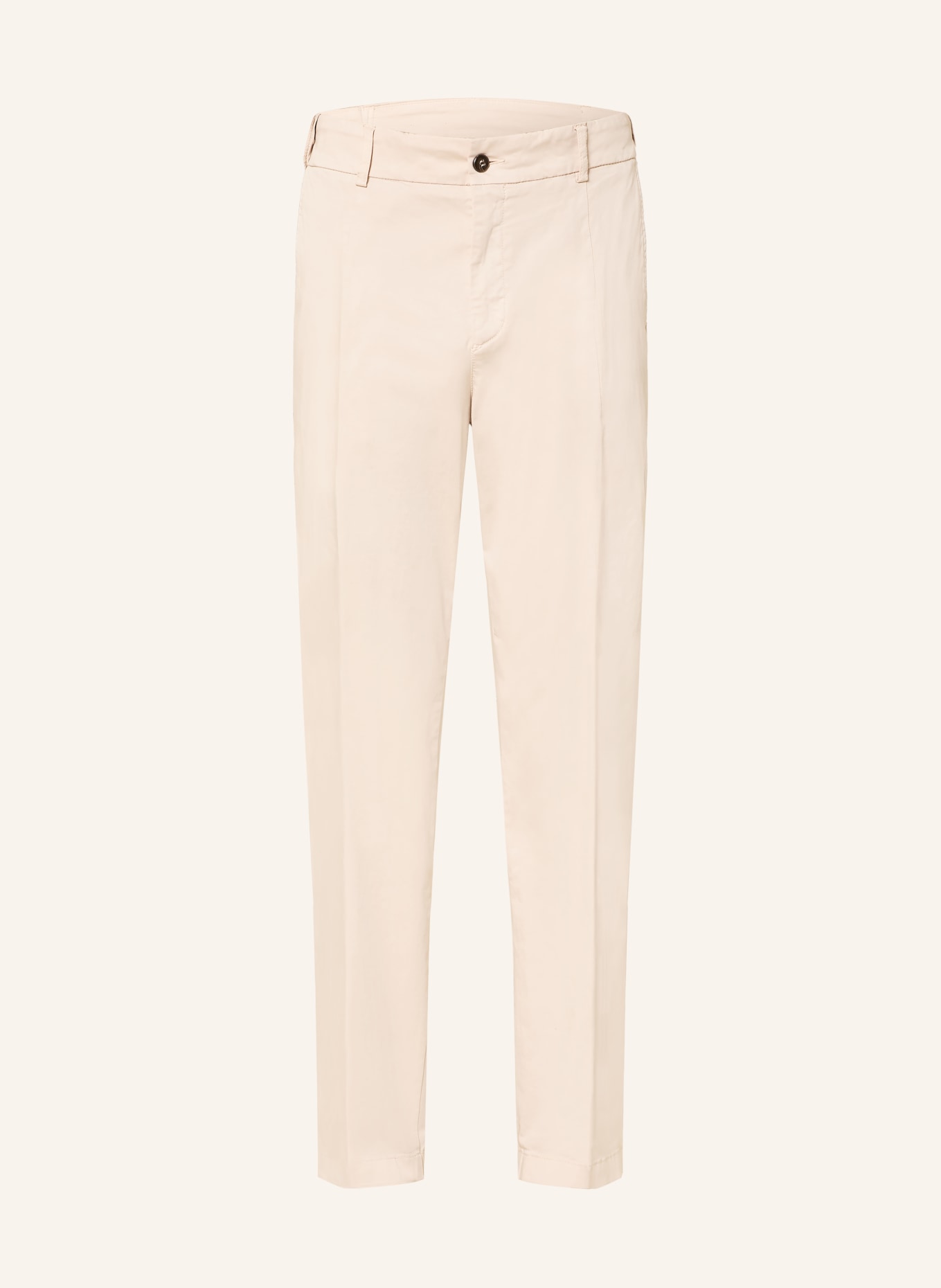 eleventy Extra slim fit chino pants: BEIGE