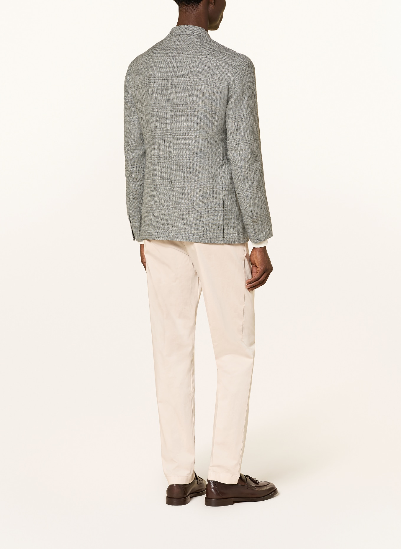 eleventy Extra slim fit chino pants: BEIGE