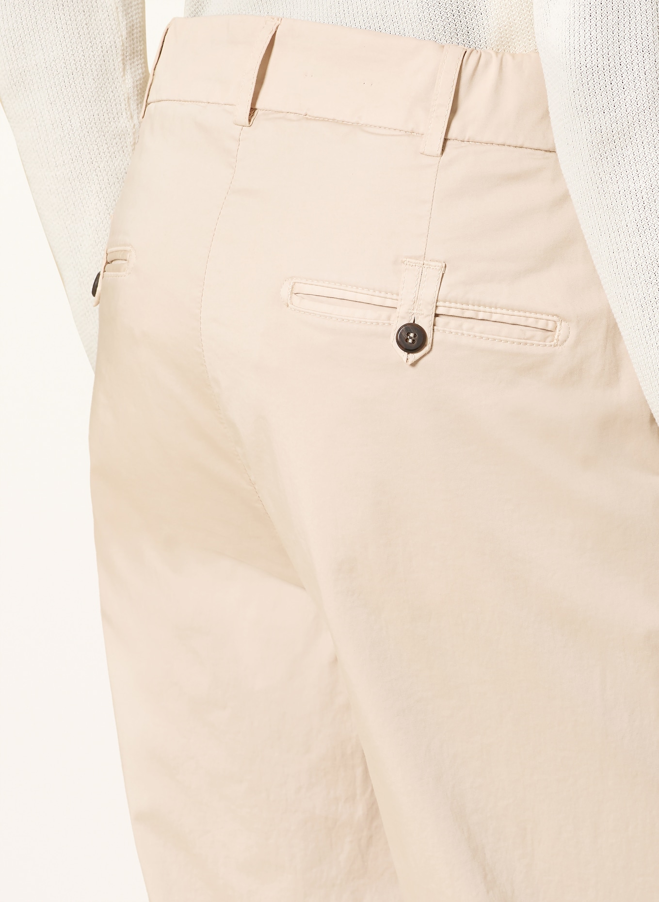 eleventy Extra slim fit chino pants: BEIGE