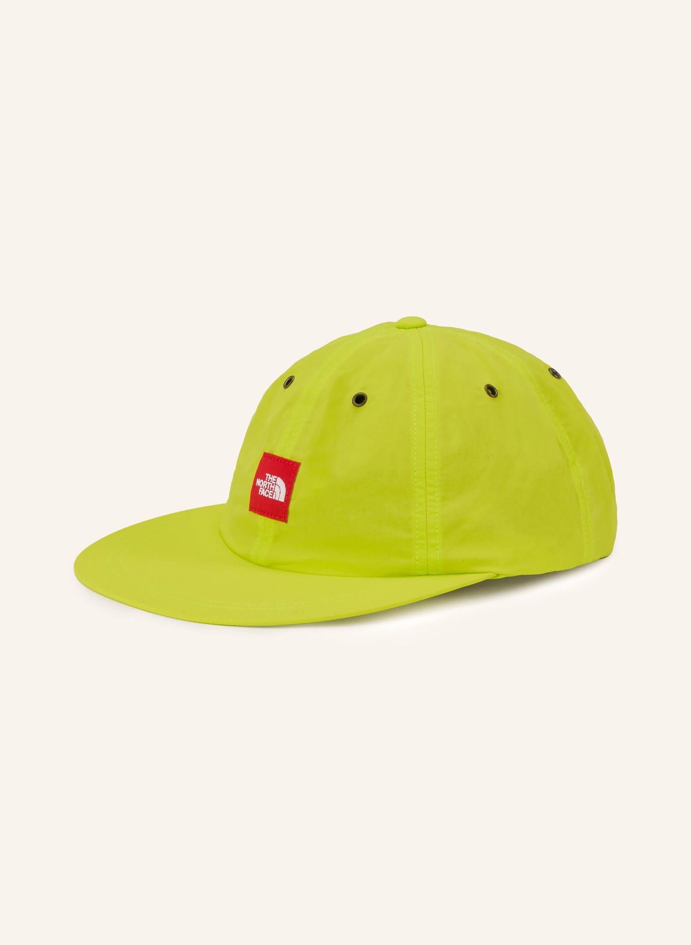 THE NORTH FACE Cap RED BOX: NEONGELB