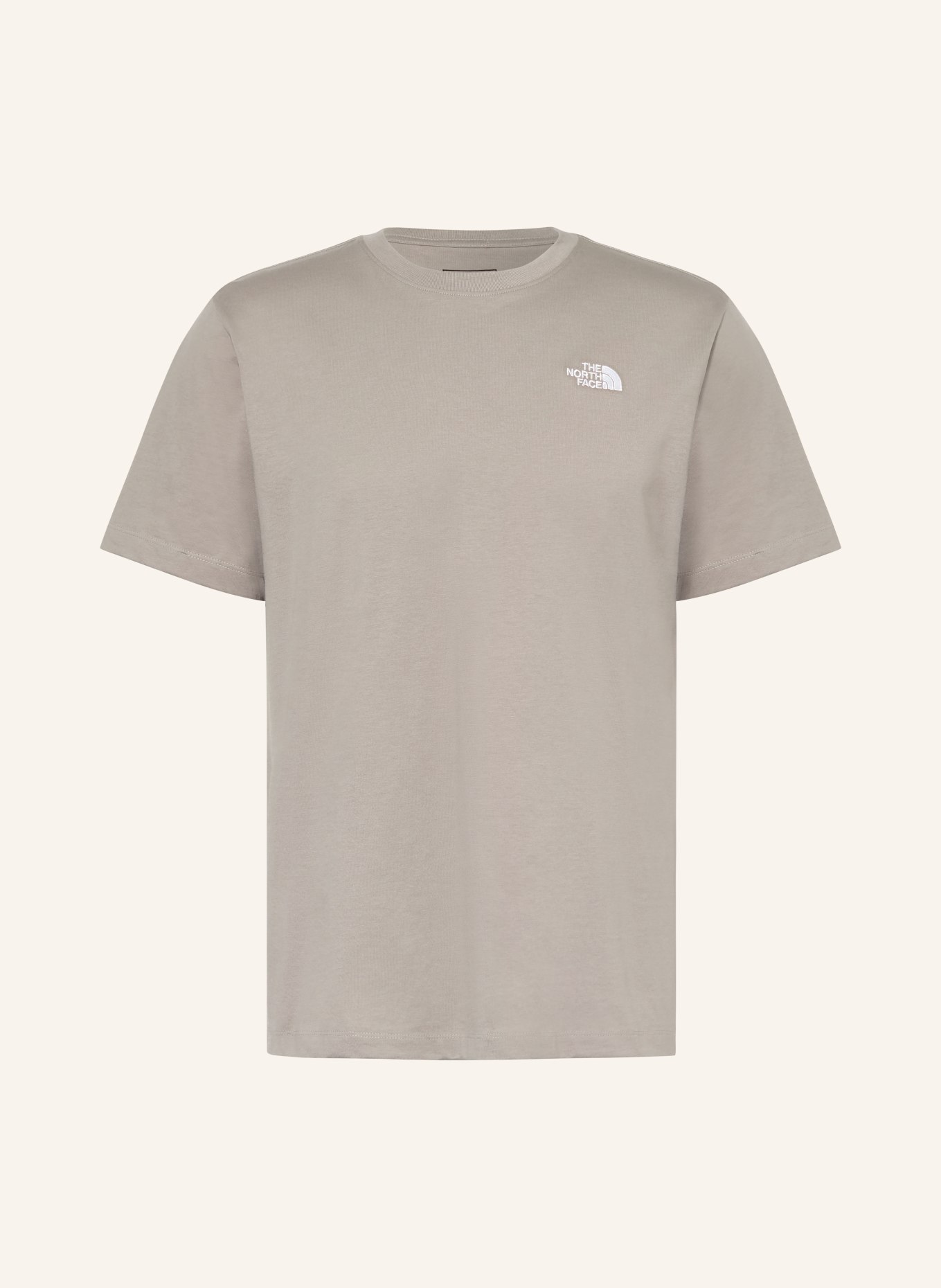 THE NORTH FACE Tričko EVOLUTION SIMPLE DOME: ČERNOŠEDÁ