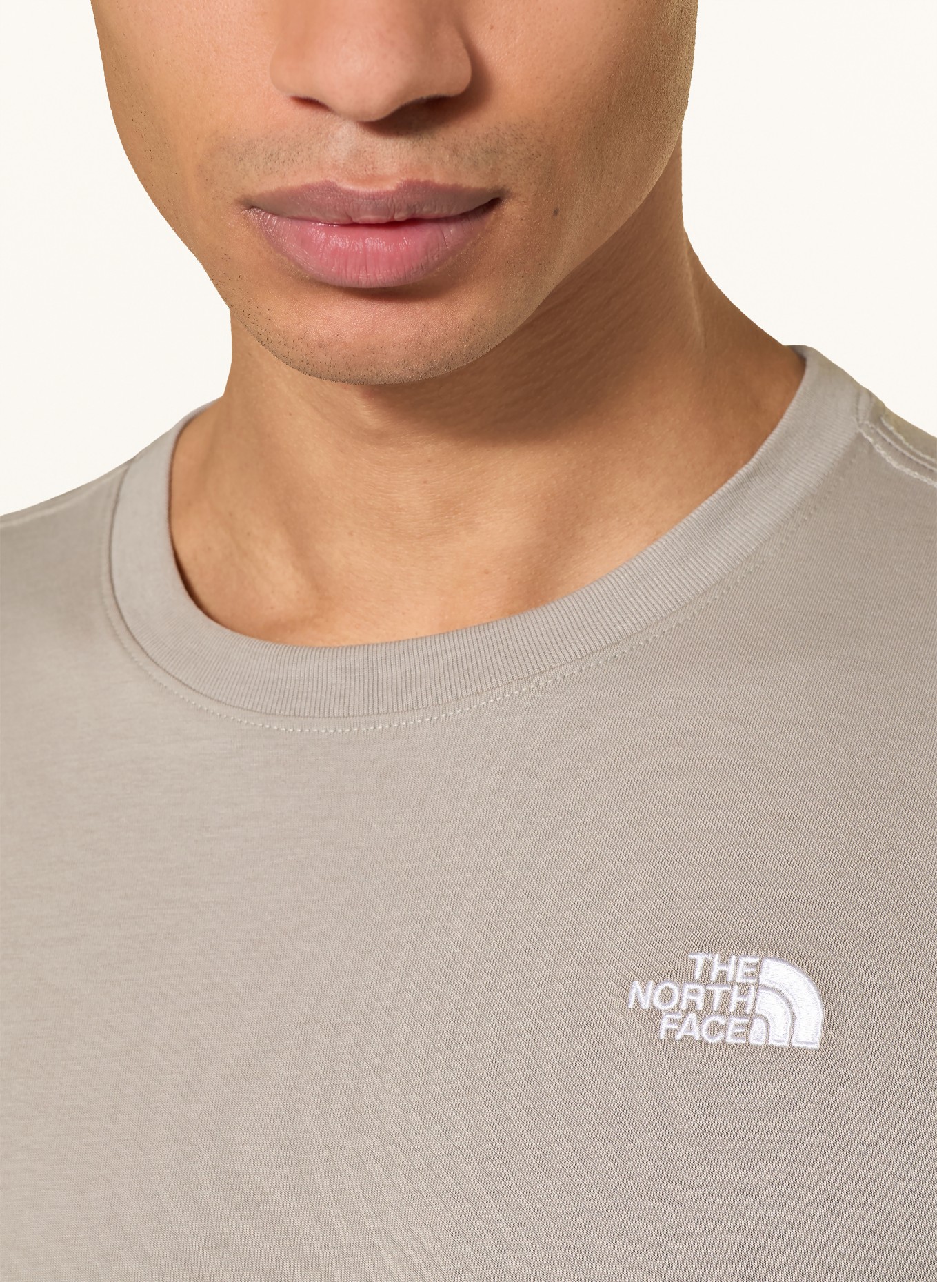 THE NORTH FACE Tričko EVOLUTION SIMPLE DOME: ČERNOŠEDÁ