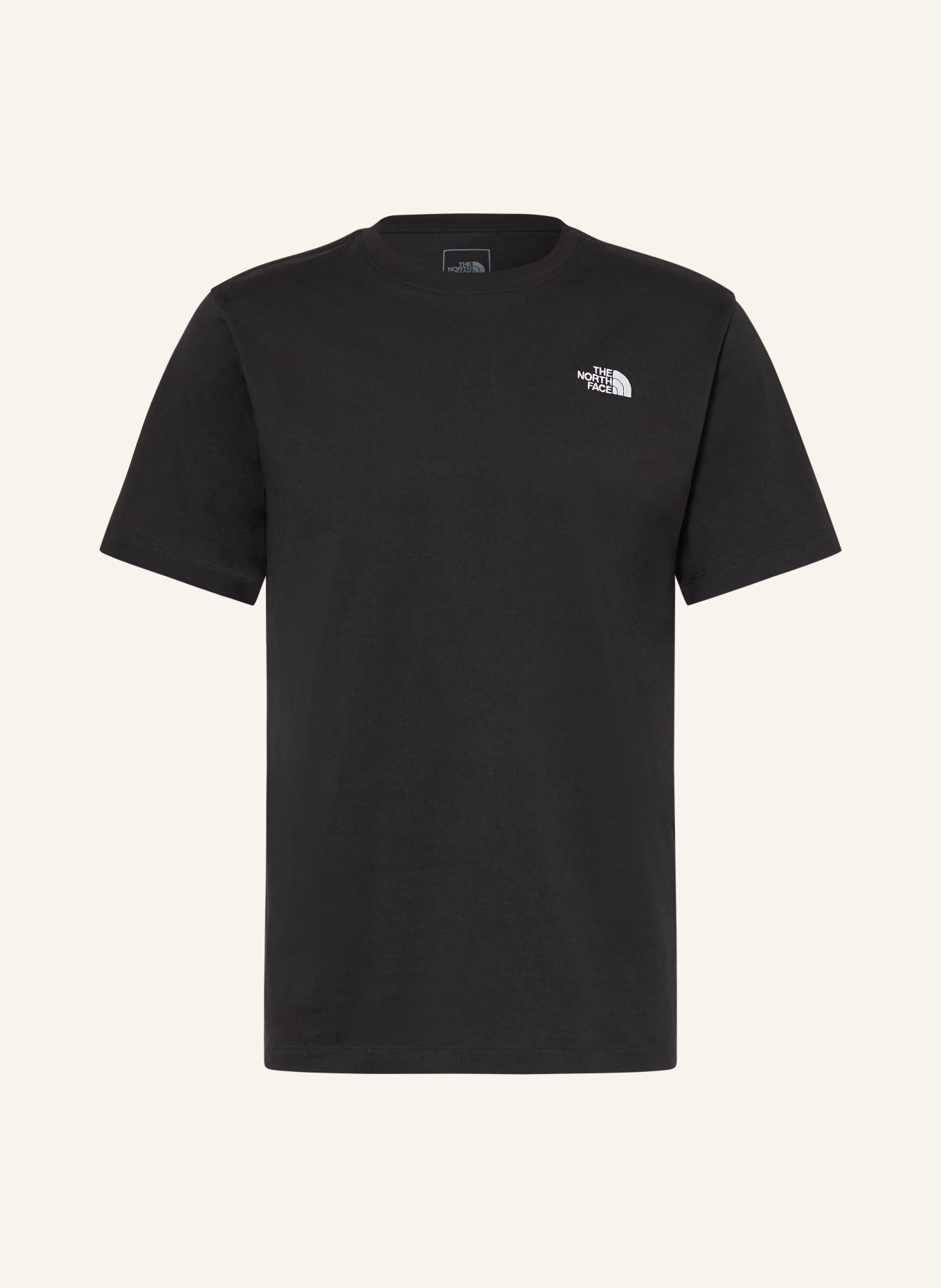 THE NORTH FACE Tričko EVOLUTION SIMPLE DOME: ČERNÁ