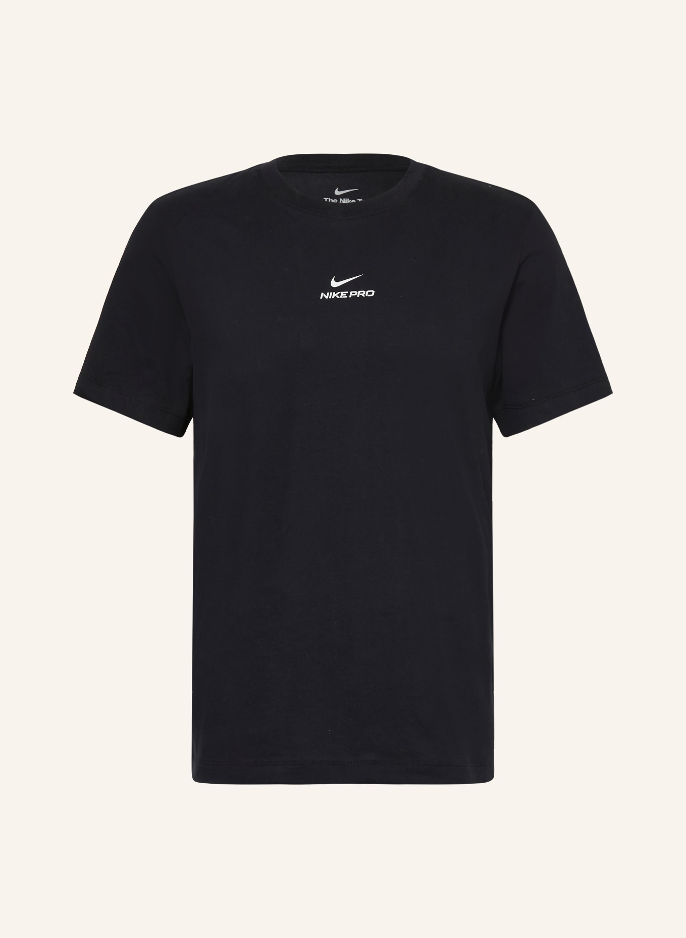Nike T-Shirt STUDIO PRO: SCHWARZ