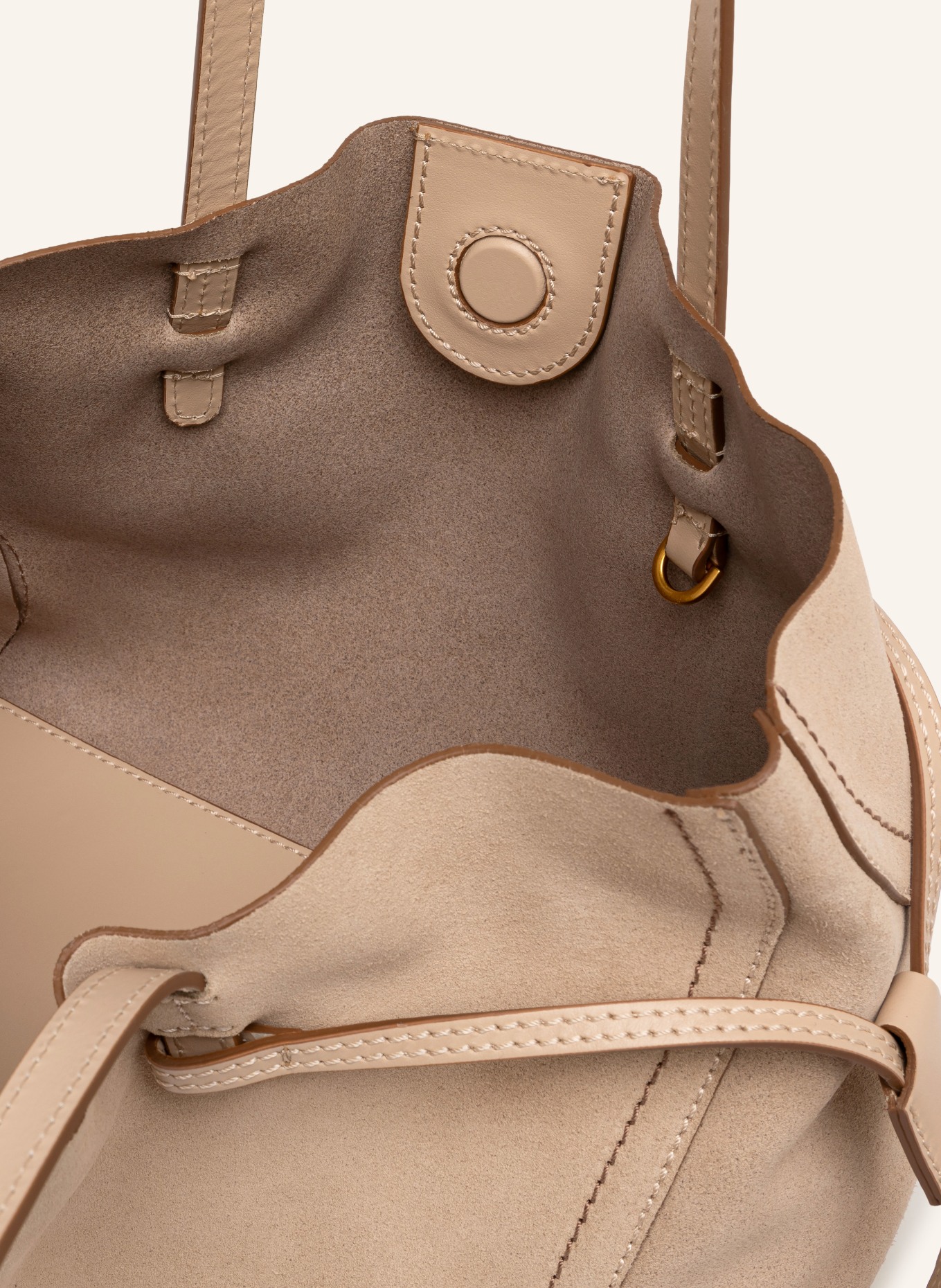 GIANNI CHIARINI Nákupní taška VIOLETTE s pouzdrem: BÉŽOVÁ