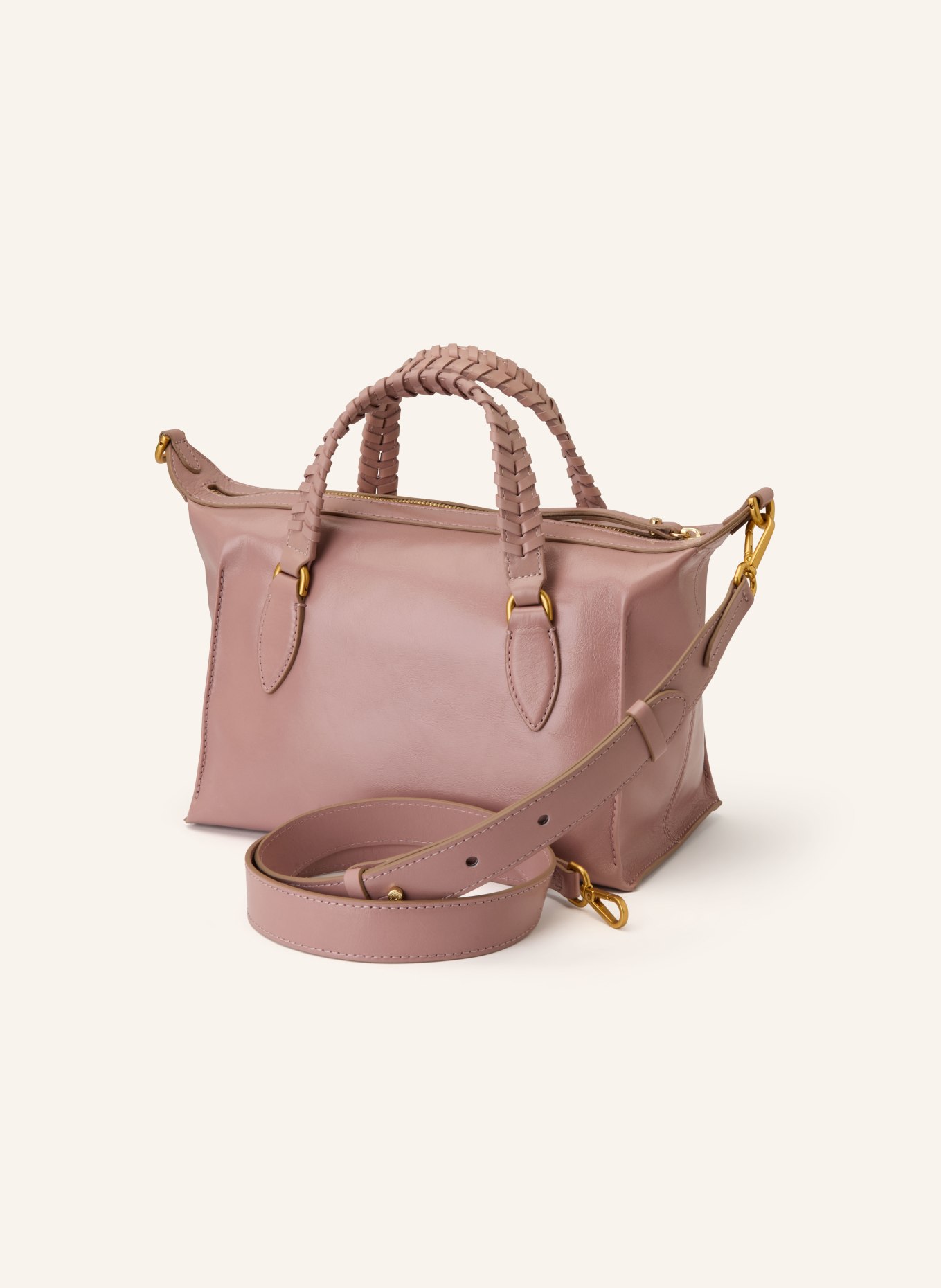 GIANNI CHIARINI ROXY handbag: DUSKY PINK