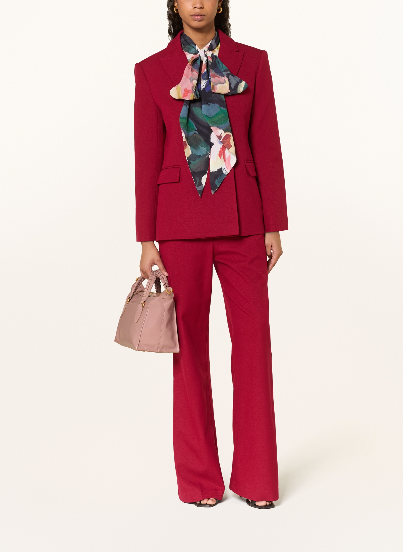 GIANNI CHIARINI ROXY handbag: DUSKY PINK