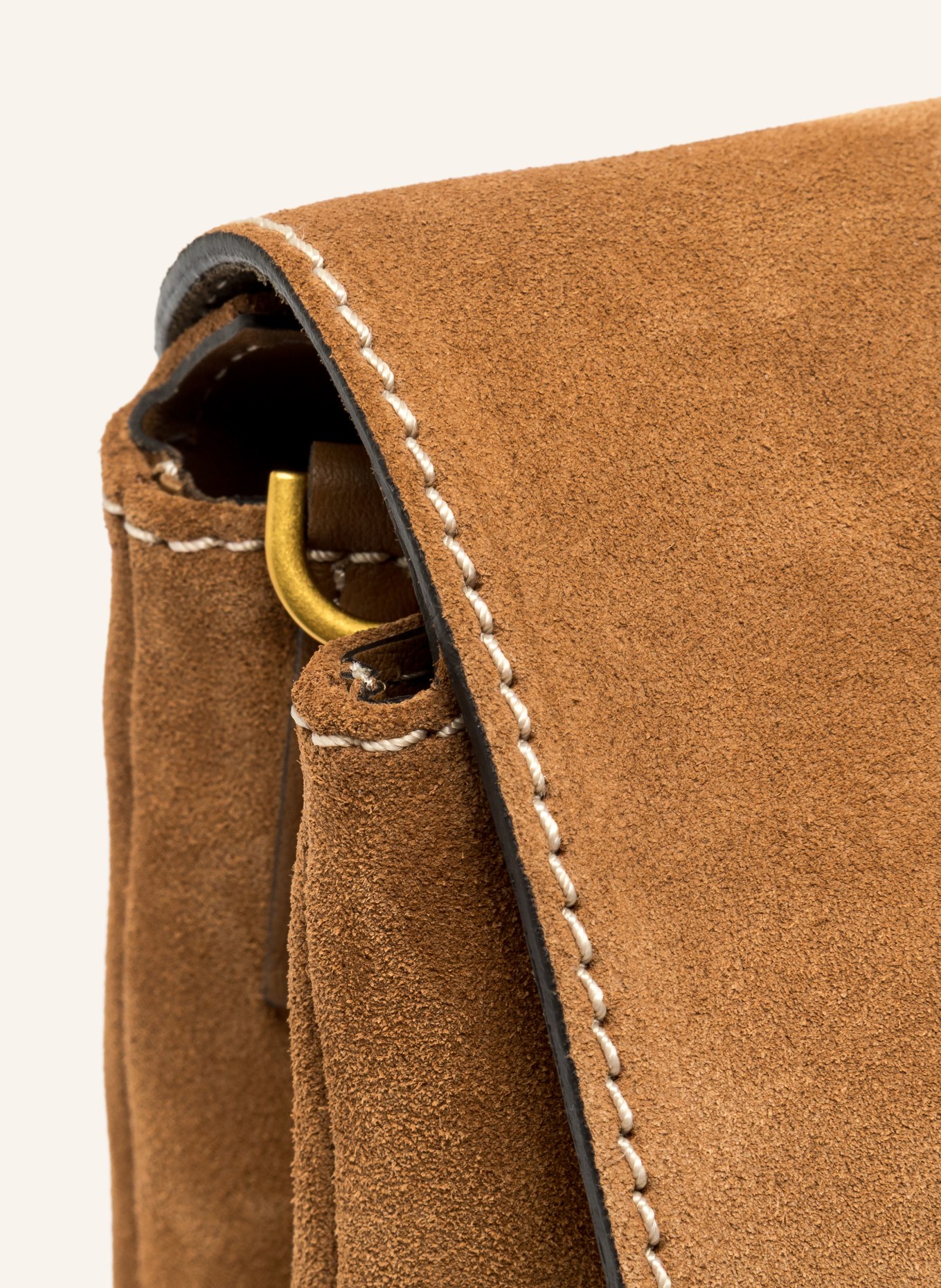 GIANNI CHIARINI Umhängetasche THREE: BRAUN / GOLD