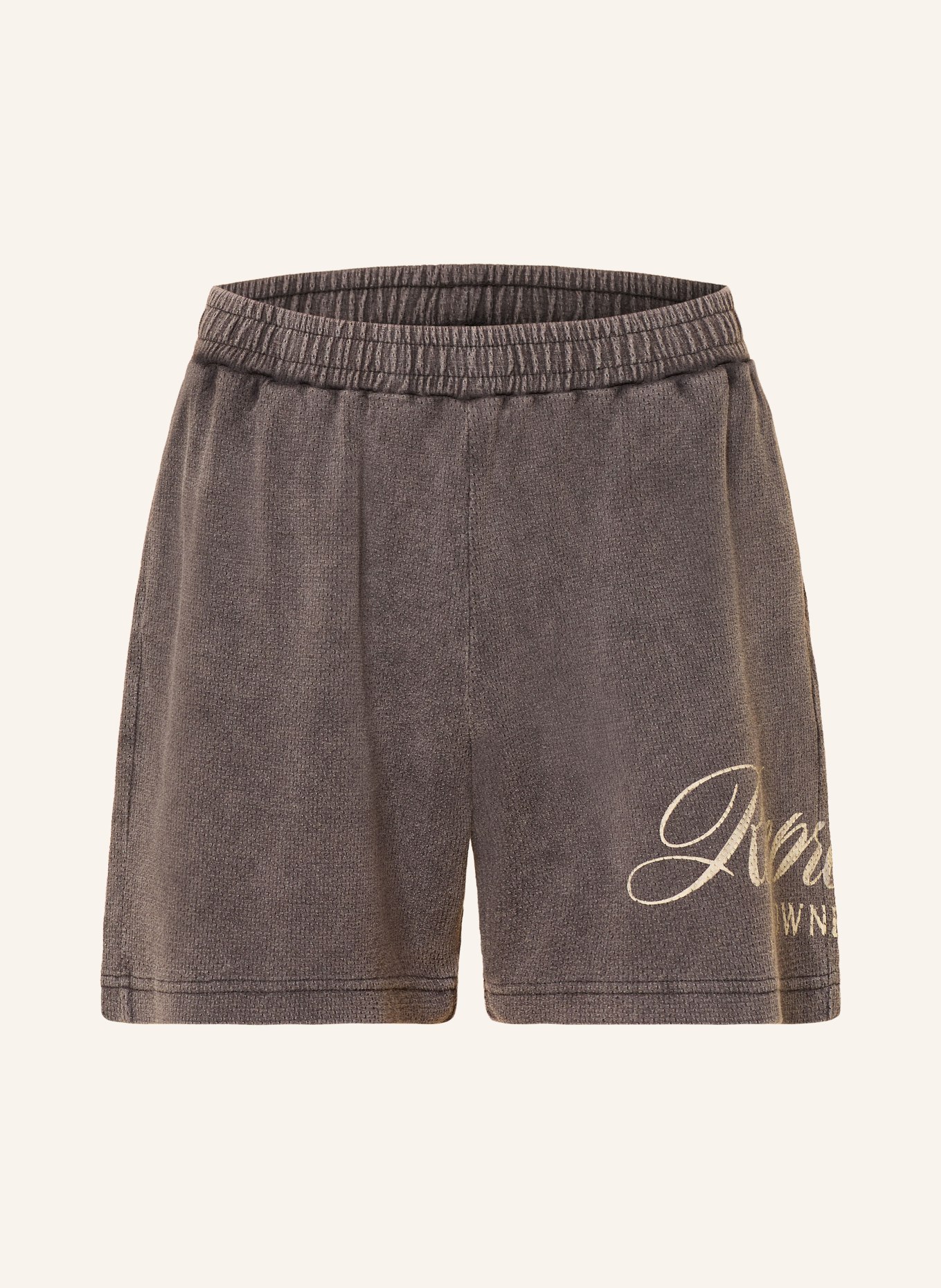 REPRESENT sweat shorts: DARK GRAY